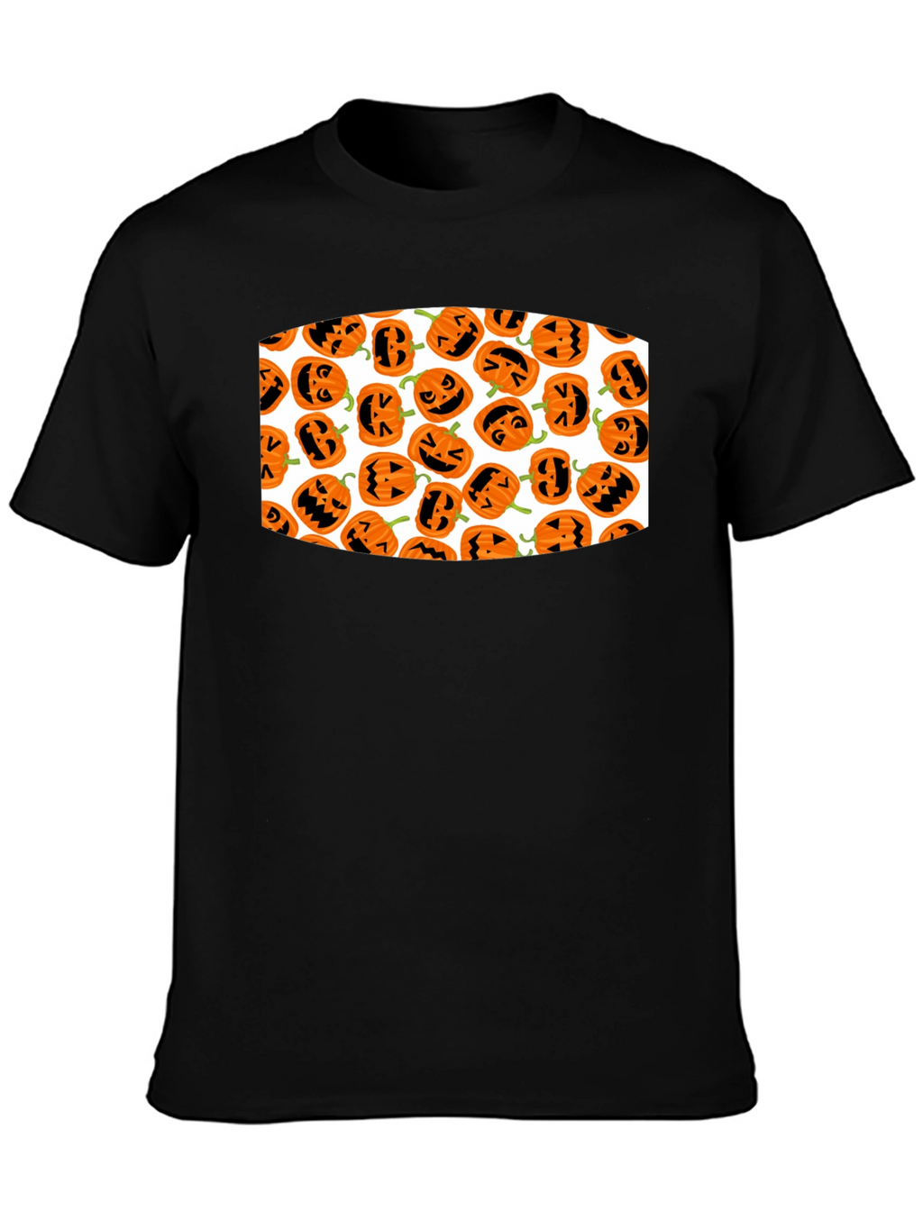 Halloween Pumpkin Pattern T-Shirt