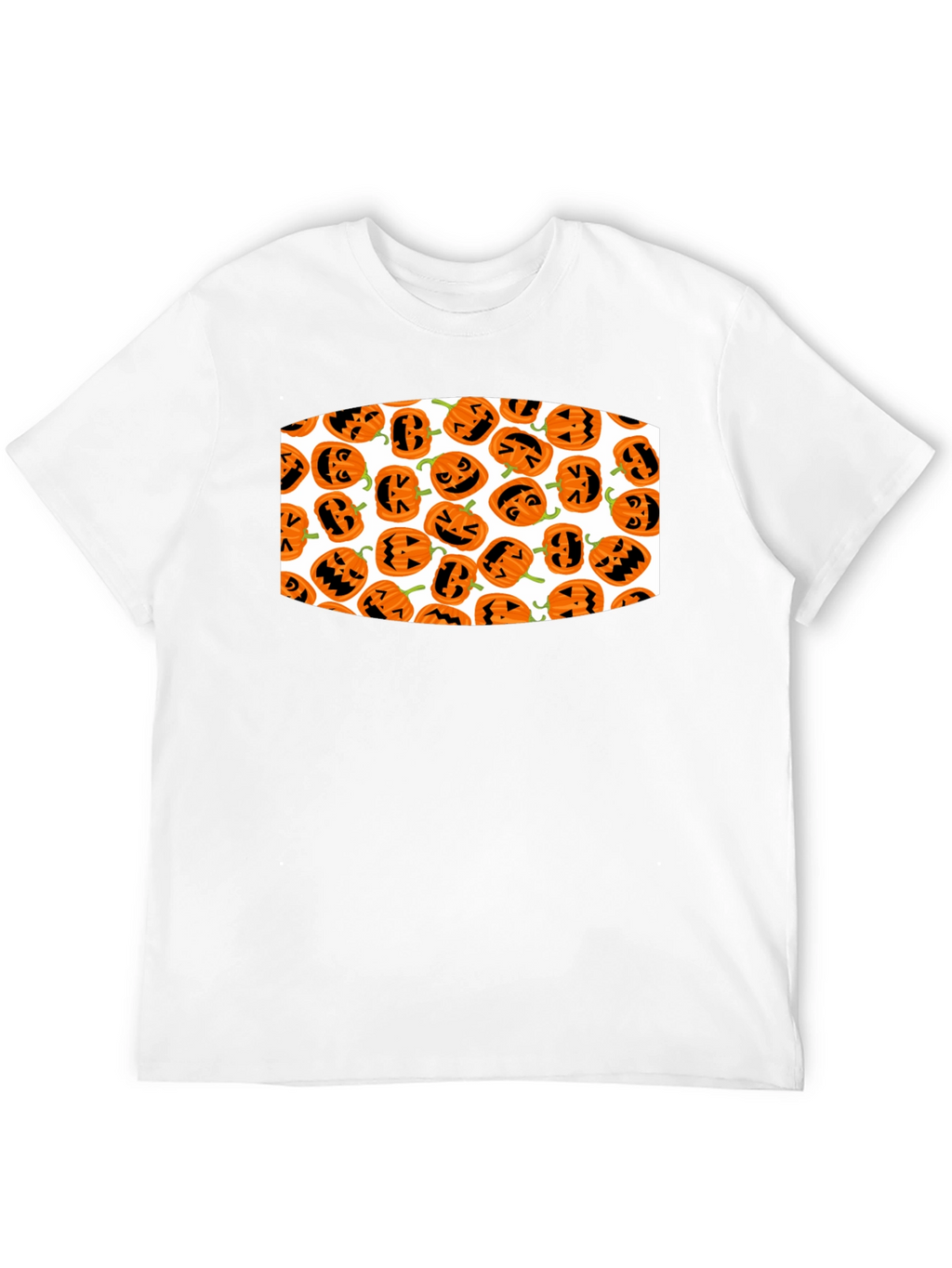 Halloween Pumpkin Pattern T-Shirt
