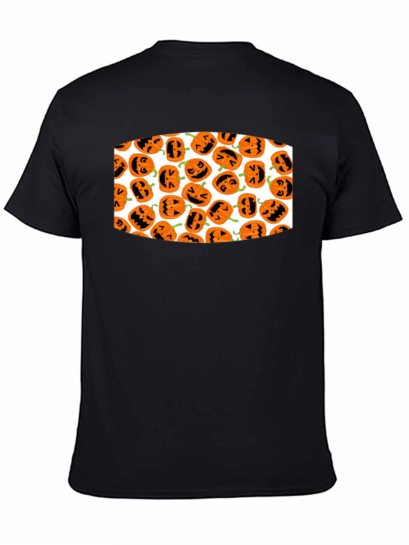 Halloween Pumpkin Pattern T-Shirt