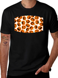 Halloween Pumpkin Pattern T-Shirt