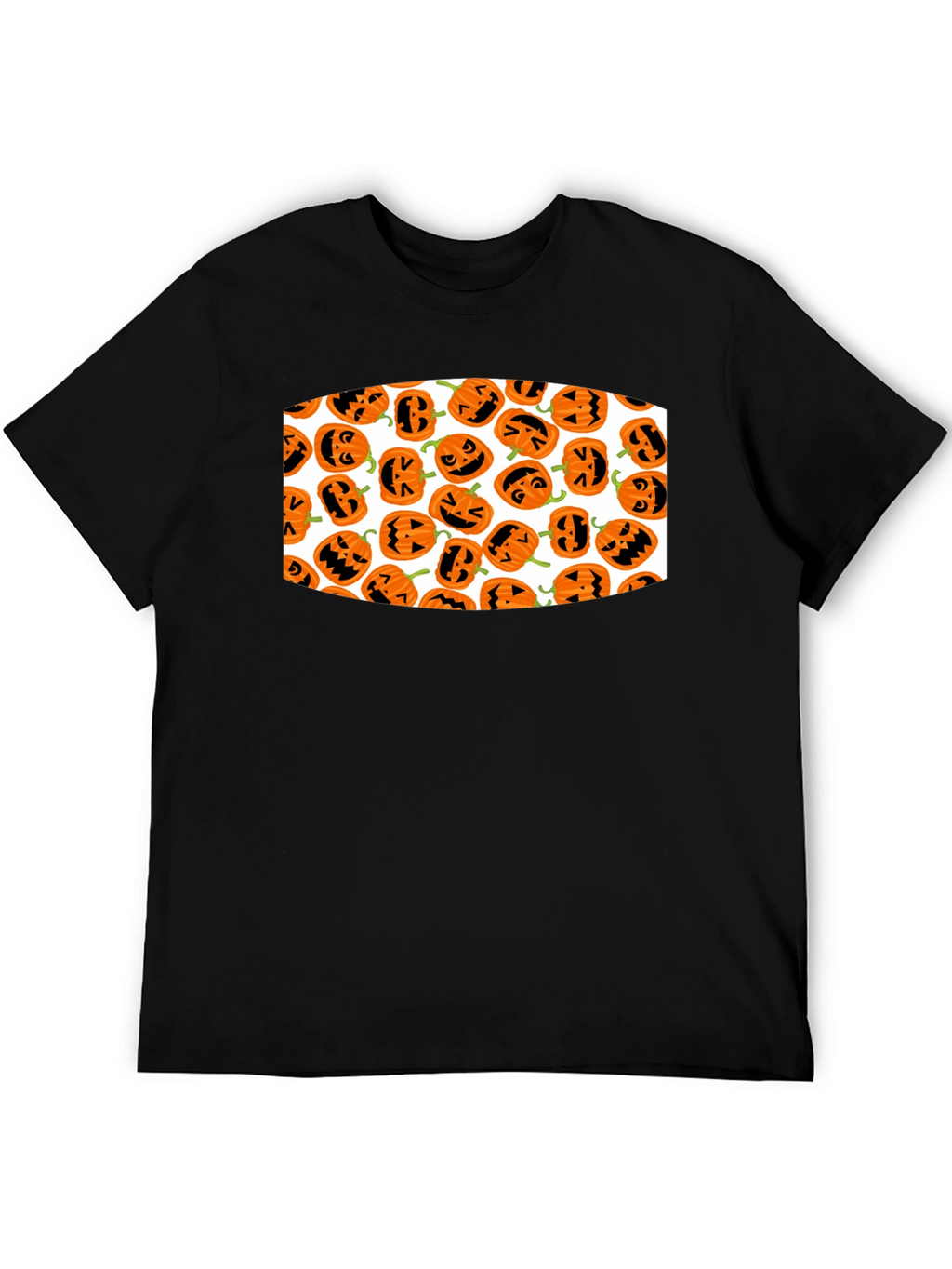 Halloween Pumpkin Pattern T-Shirt
