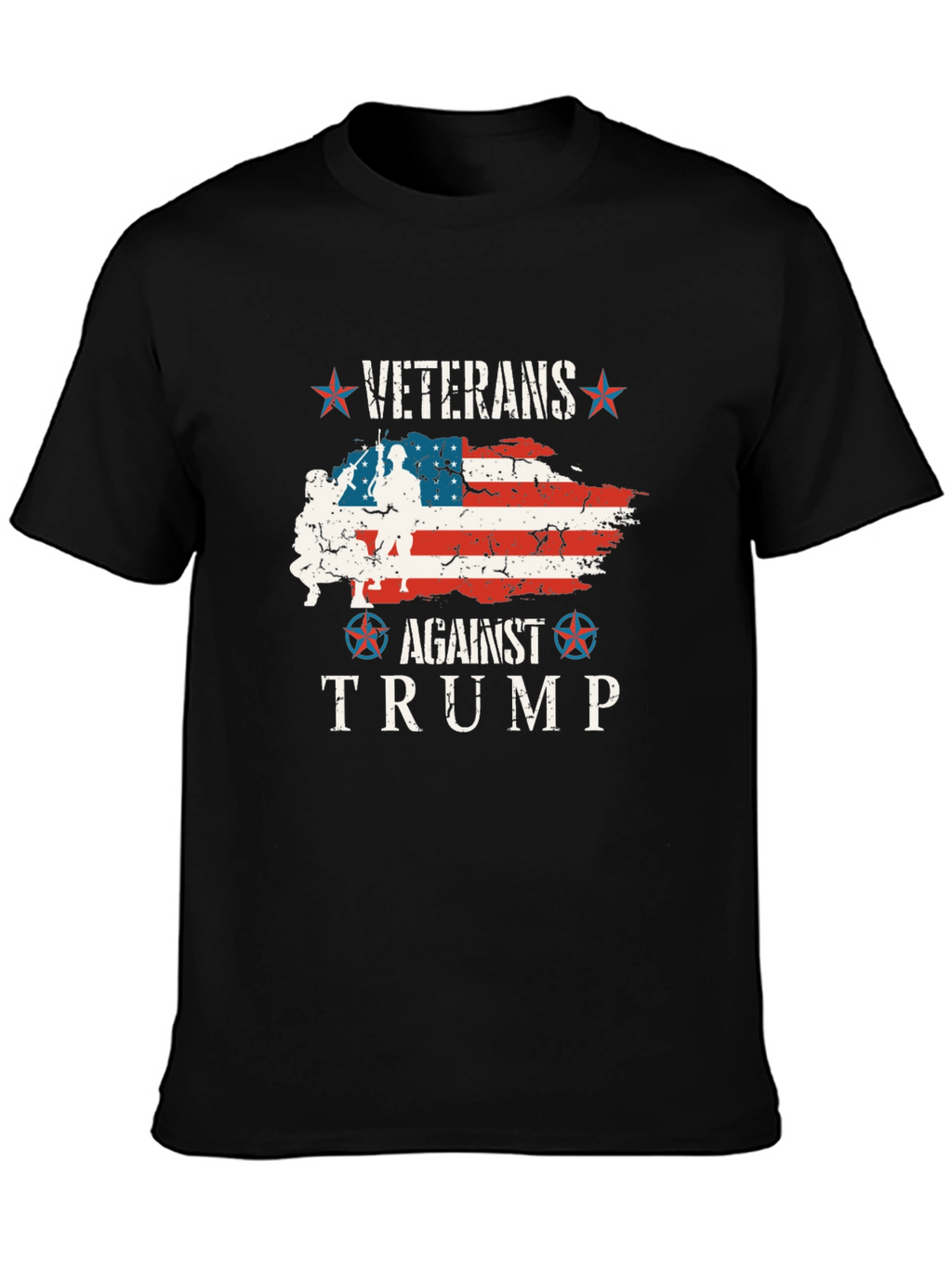 Veterans Against Trump Graphic Tee