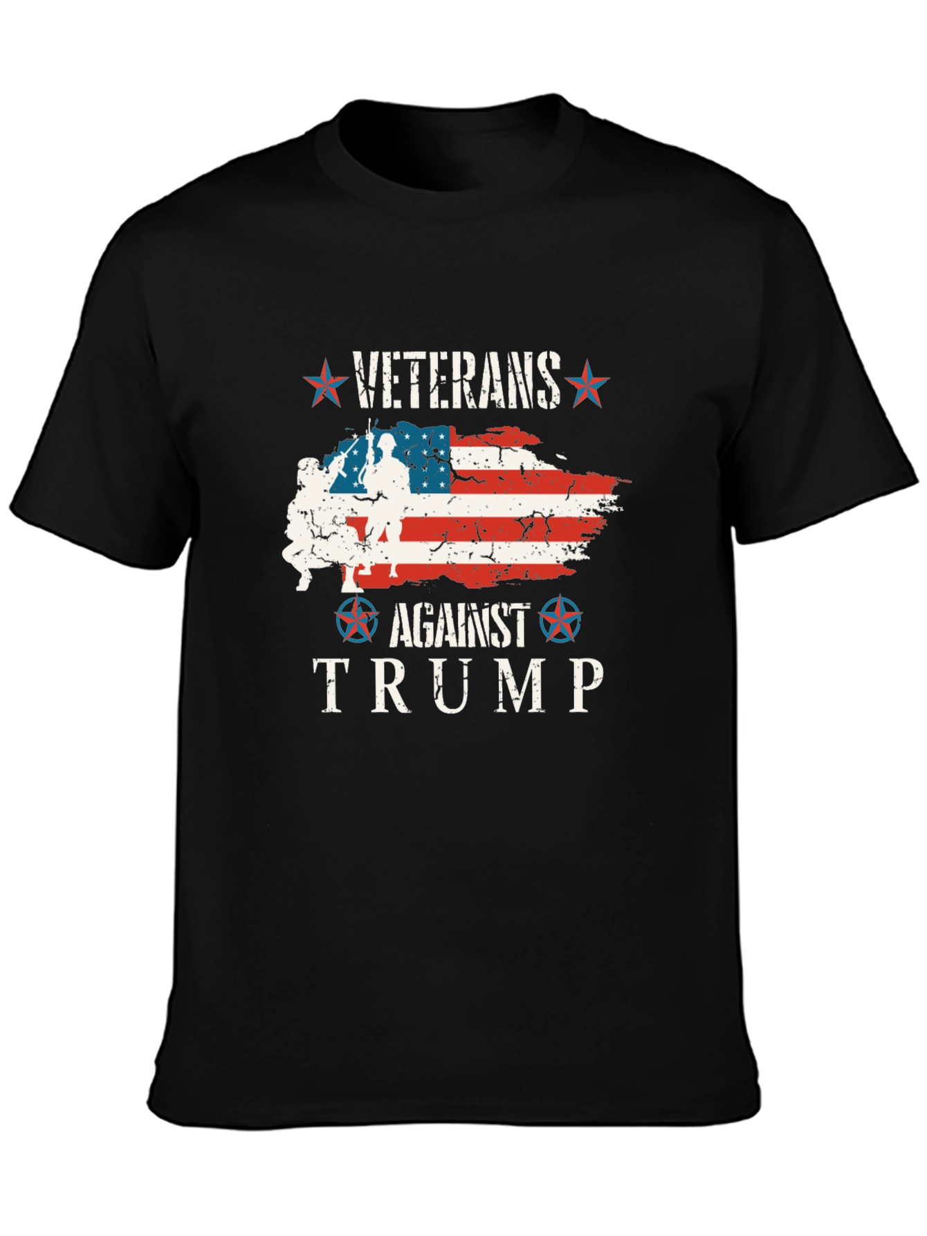 Veterans Against Trump Graphic Tee