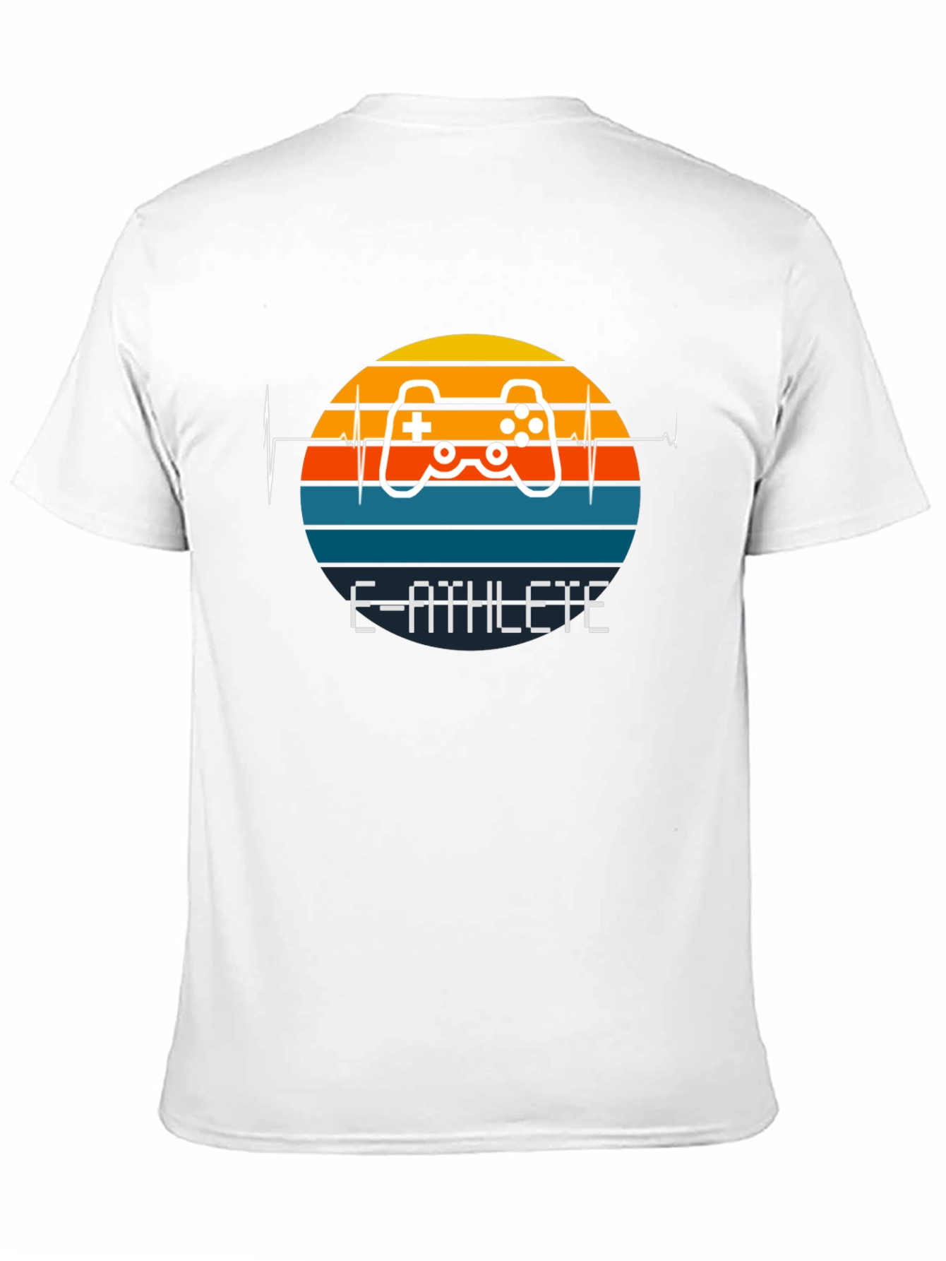 E-Athlete Gaming Controller Heartbeat T-Shirt