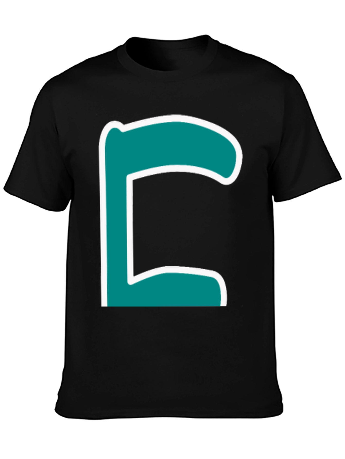 Letter C Graphic T-Shirt - Trendy Casual Tee