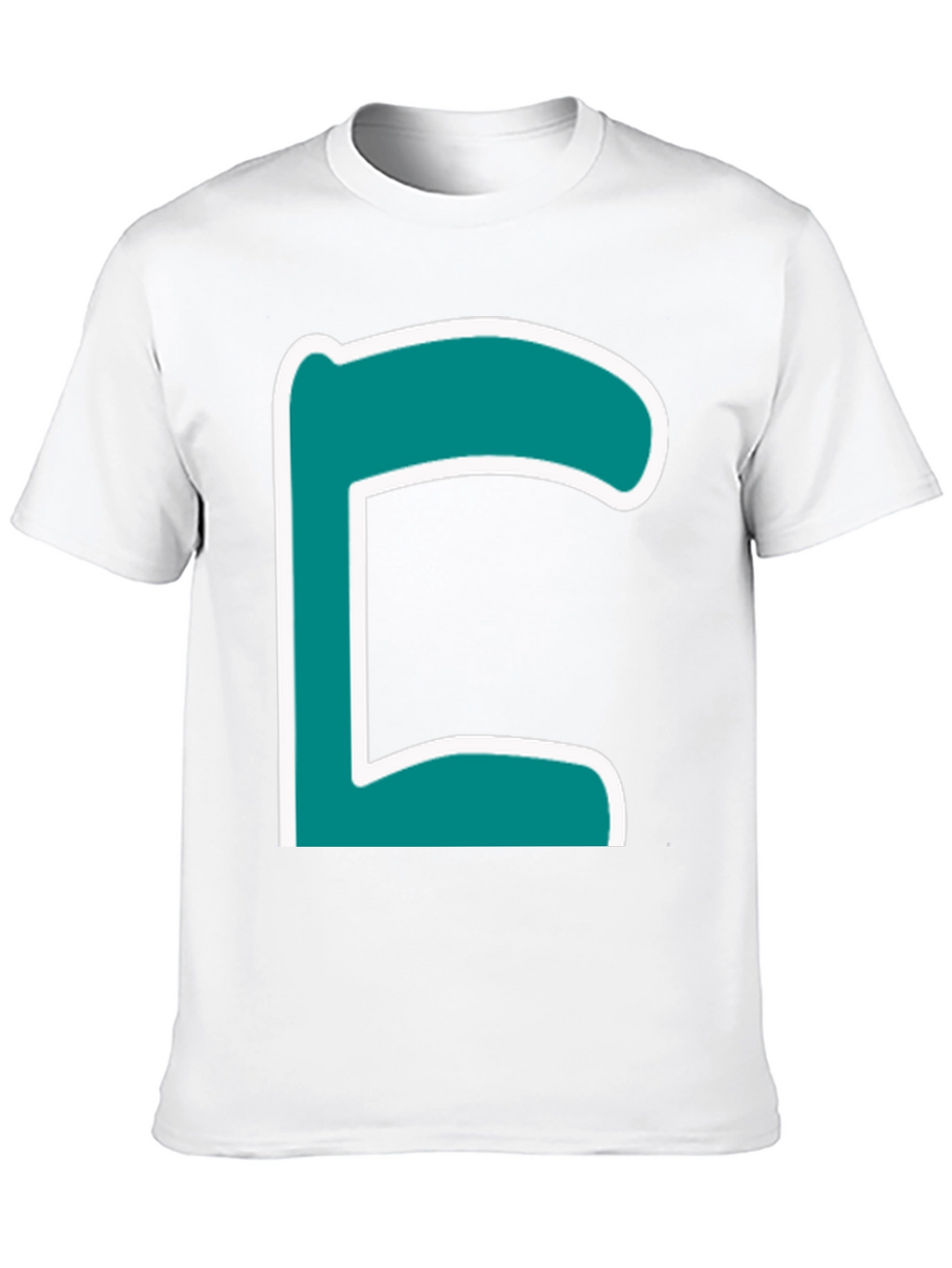 Letter C Graphic T-Shirt - Trendy Casual Tee