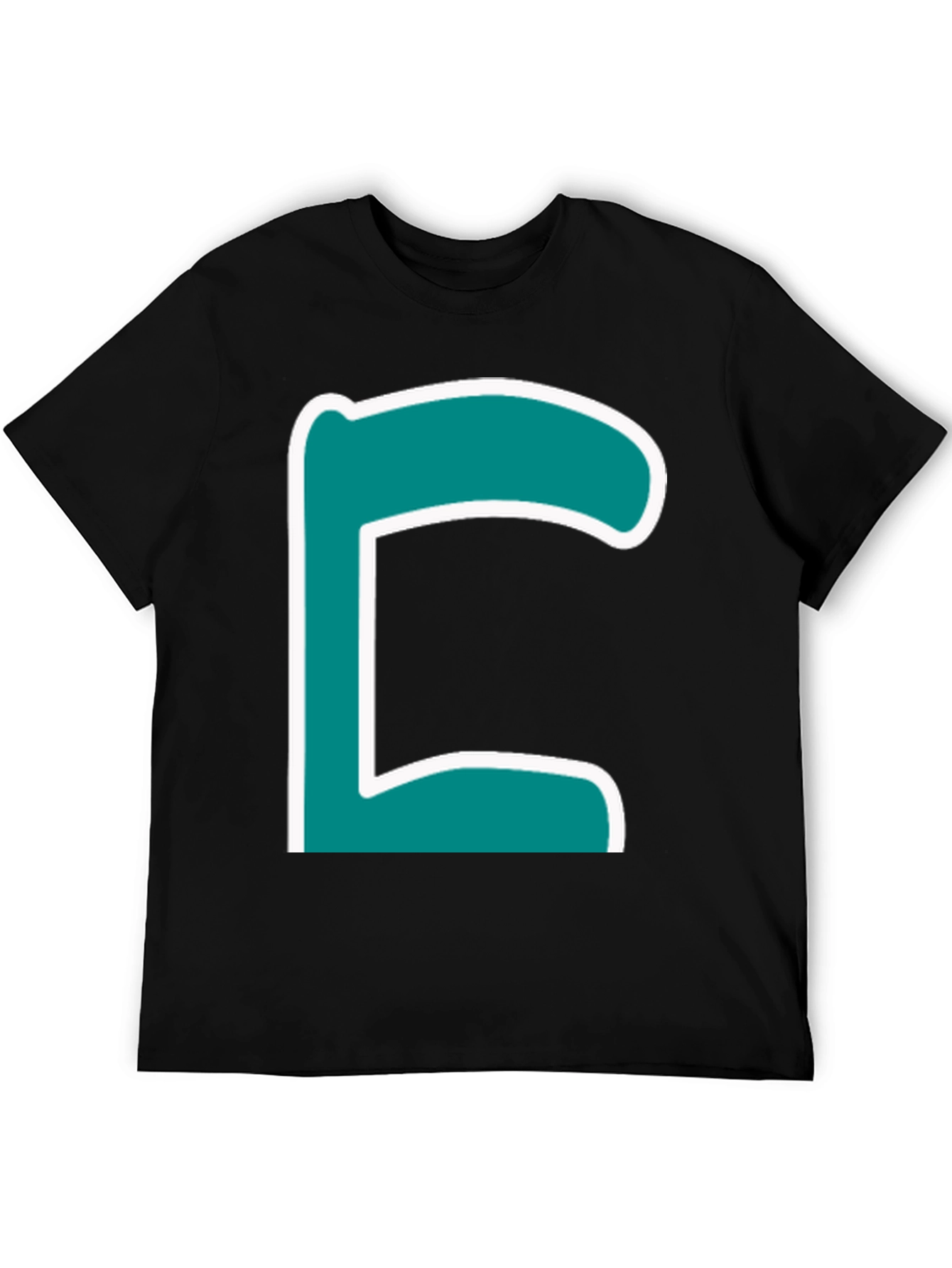 Letter C Graphic T-Shirt - Trendy Casual Tee
