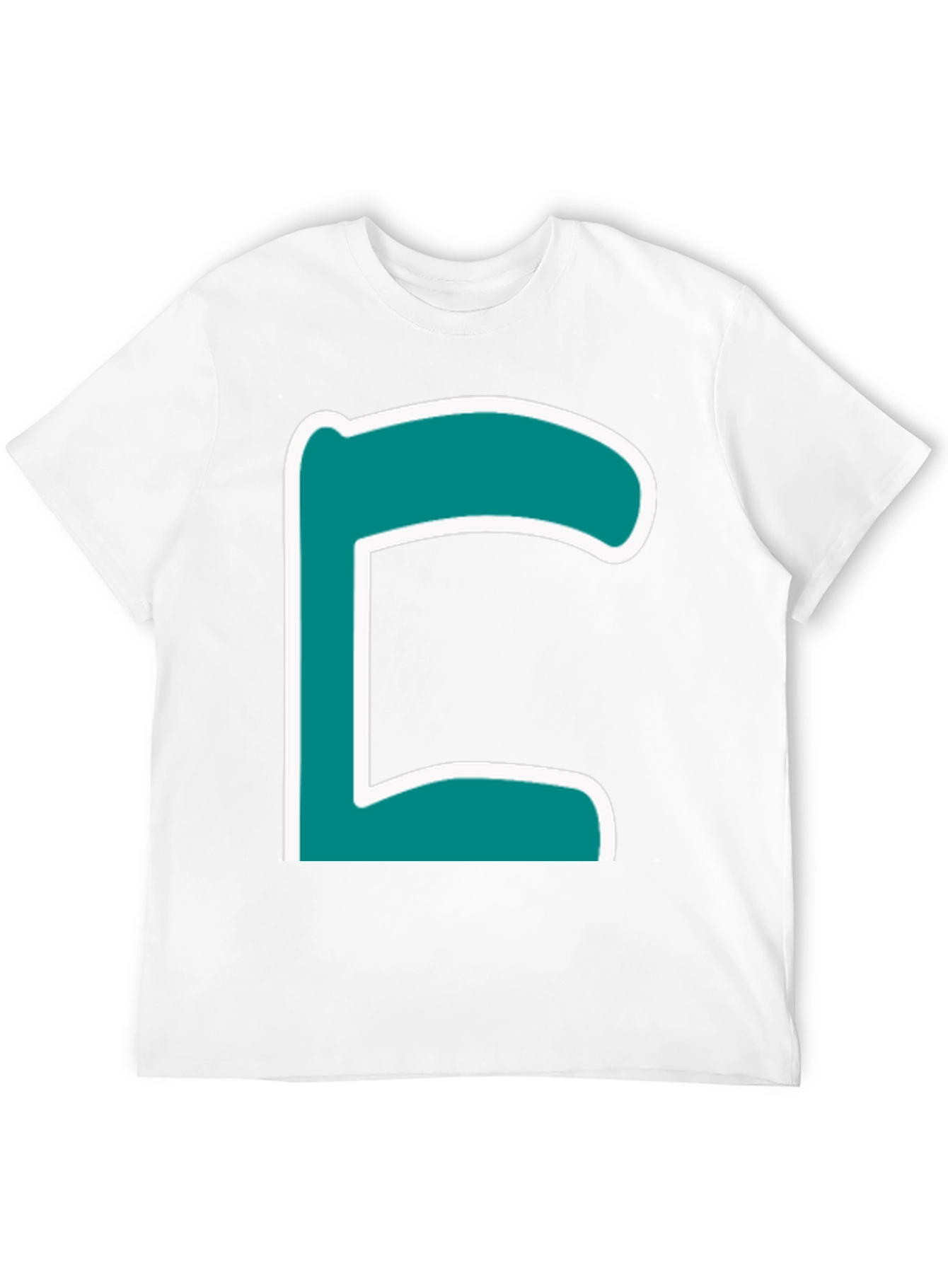 Letter C Graphic T-Shirt - Trendy Casual Tee
