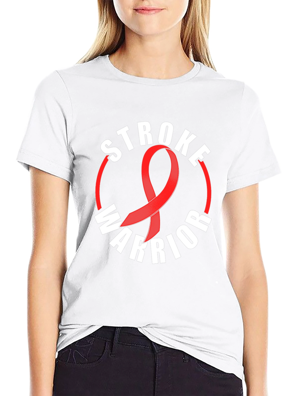 Stroke Warrior Ribbon Awareness T-Shirt