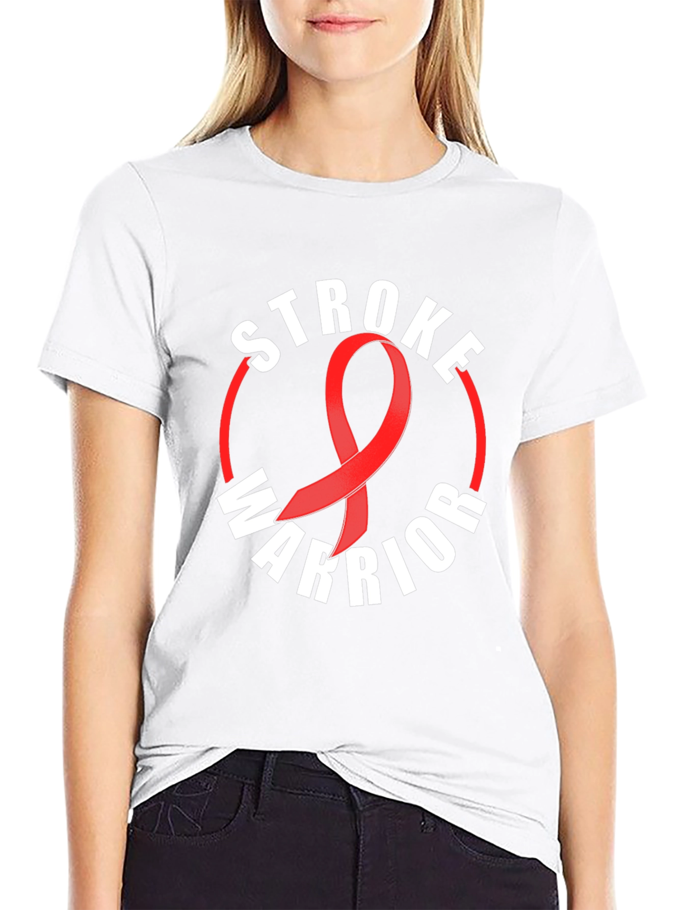 Stroke Warrior Ribbon Awareness T-Shirt