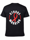 Stroke Warrior Ribbon Awareness T-Shirt