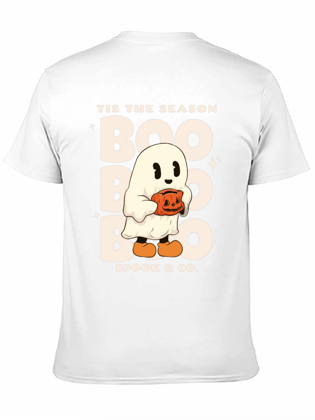 Tis The Season Boo Ghost Halloween T-Shirt