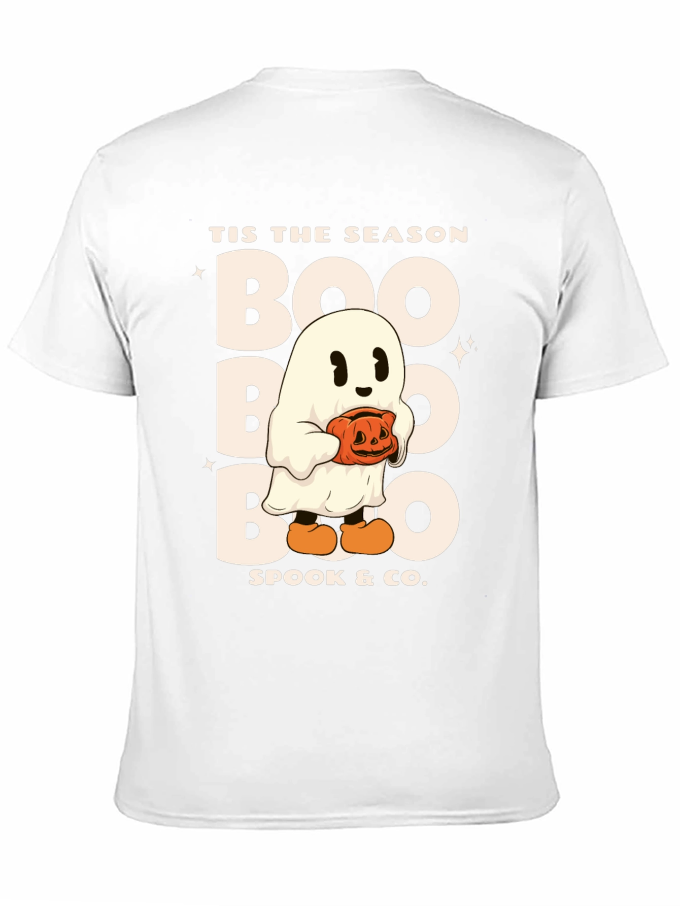 Tis The Season Boo Ghost Halloween T-Shirt