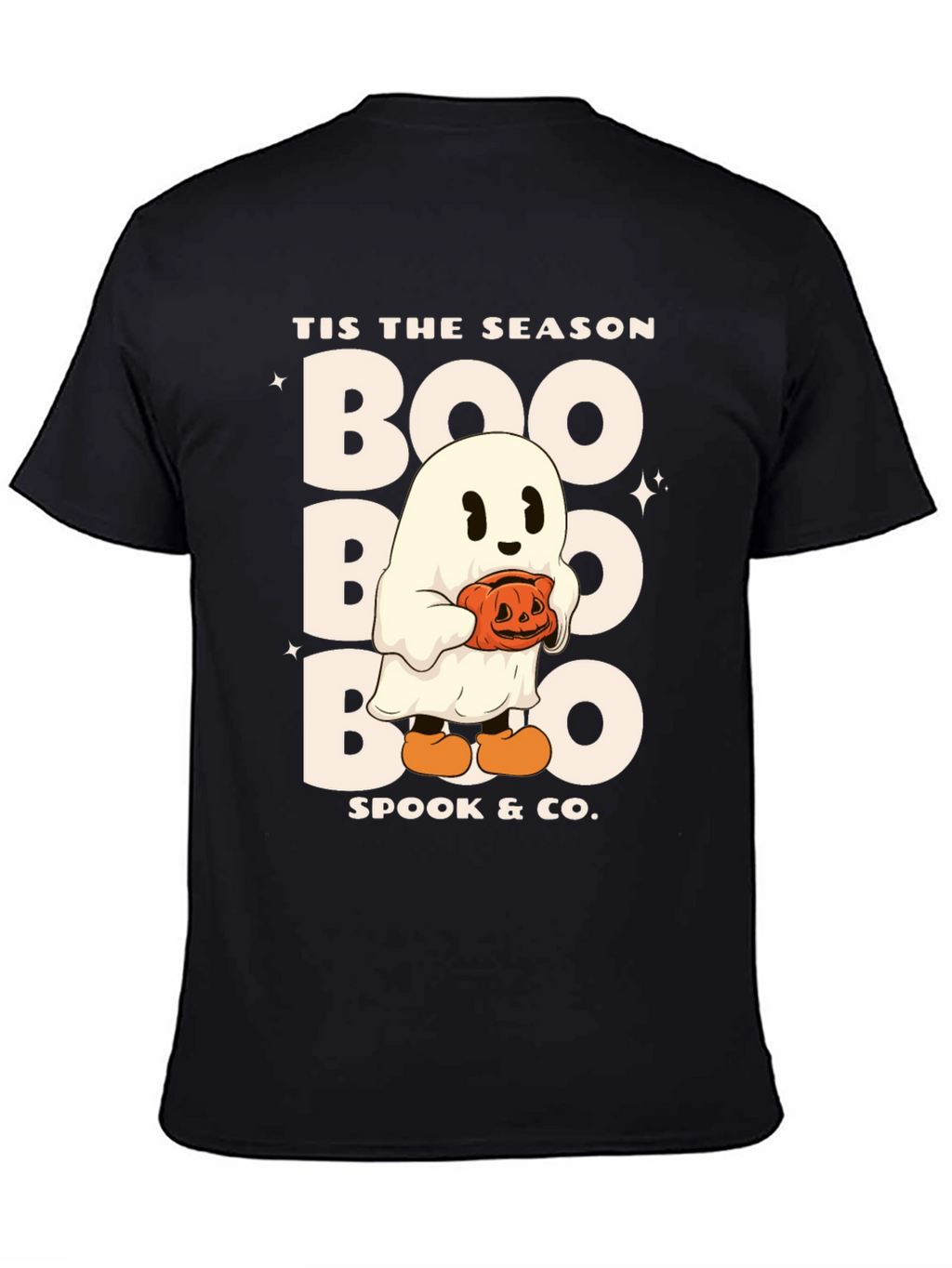 Tis The Season Boo Ghost Halloween T-Shirt