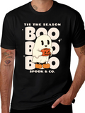 Tis The Season Boo Ghost Halloween T-Shirt