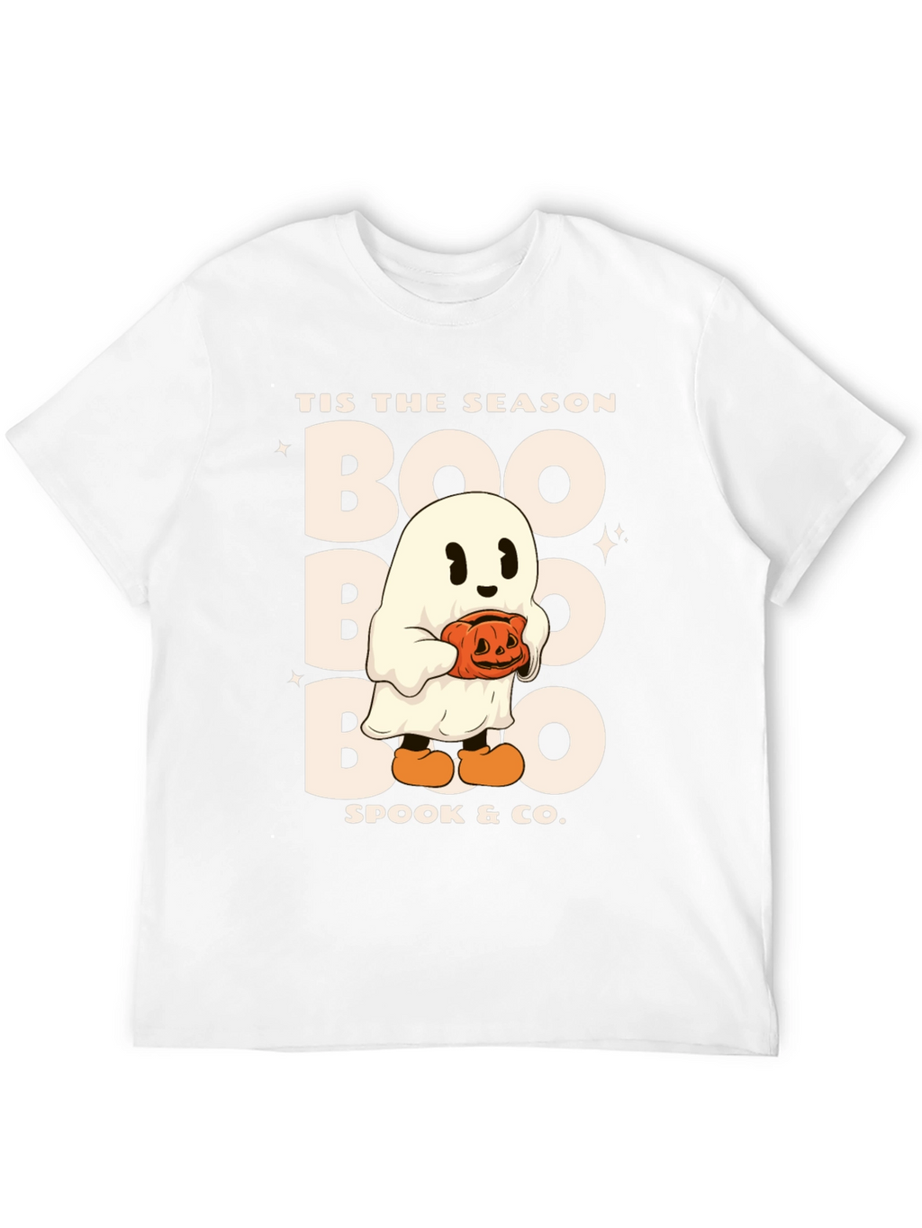 Tis The Season Boo Ghost Halloween T-Shirt