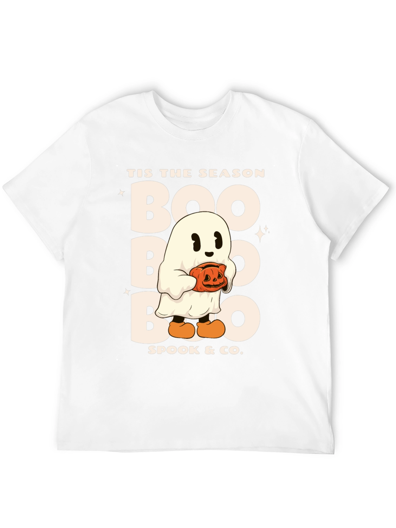 Tis The Season Boo Ghost Halloween T-Shirt