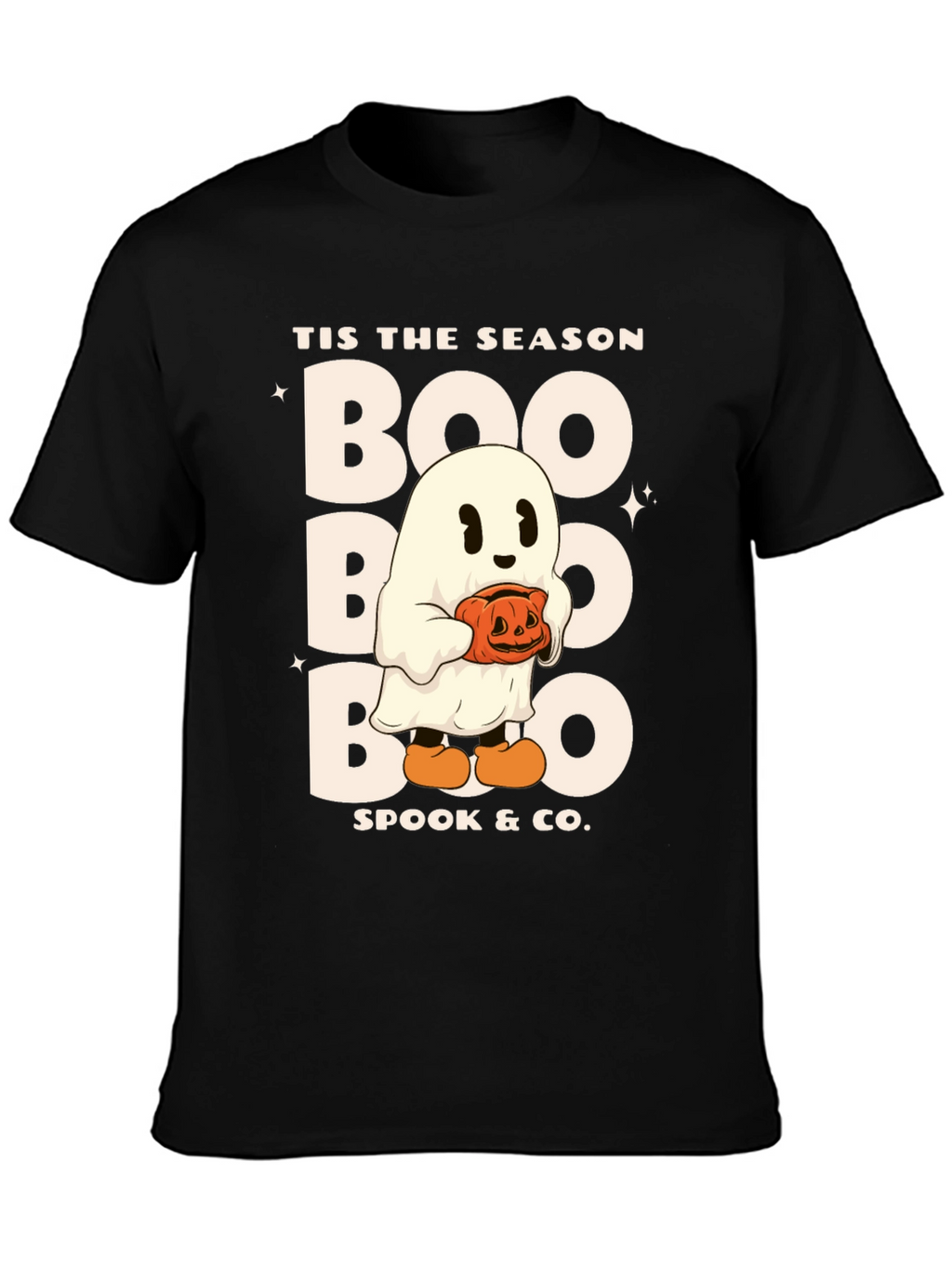 Tis The Season Boo Ghost Halloween T-Shirt