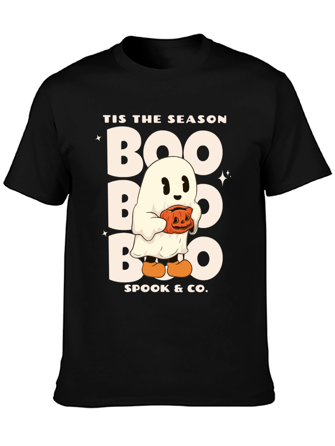 Tis The Season Boo Ghost Halloween T-Shirt