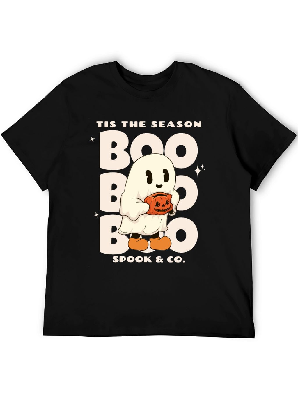 Tis The Season Boo Ghost Halloween T-Shirt