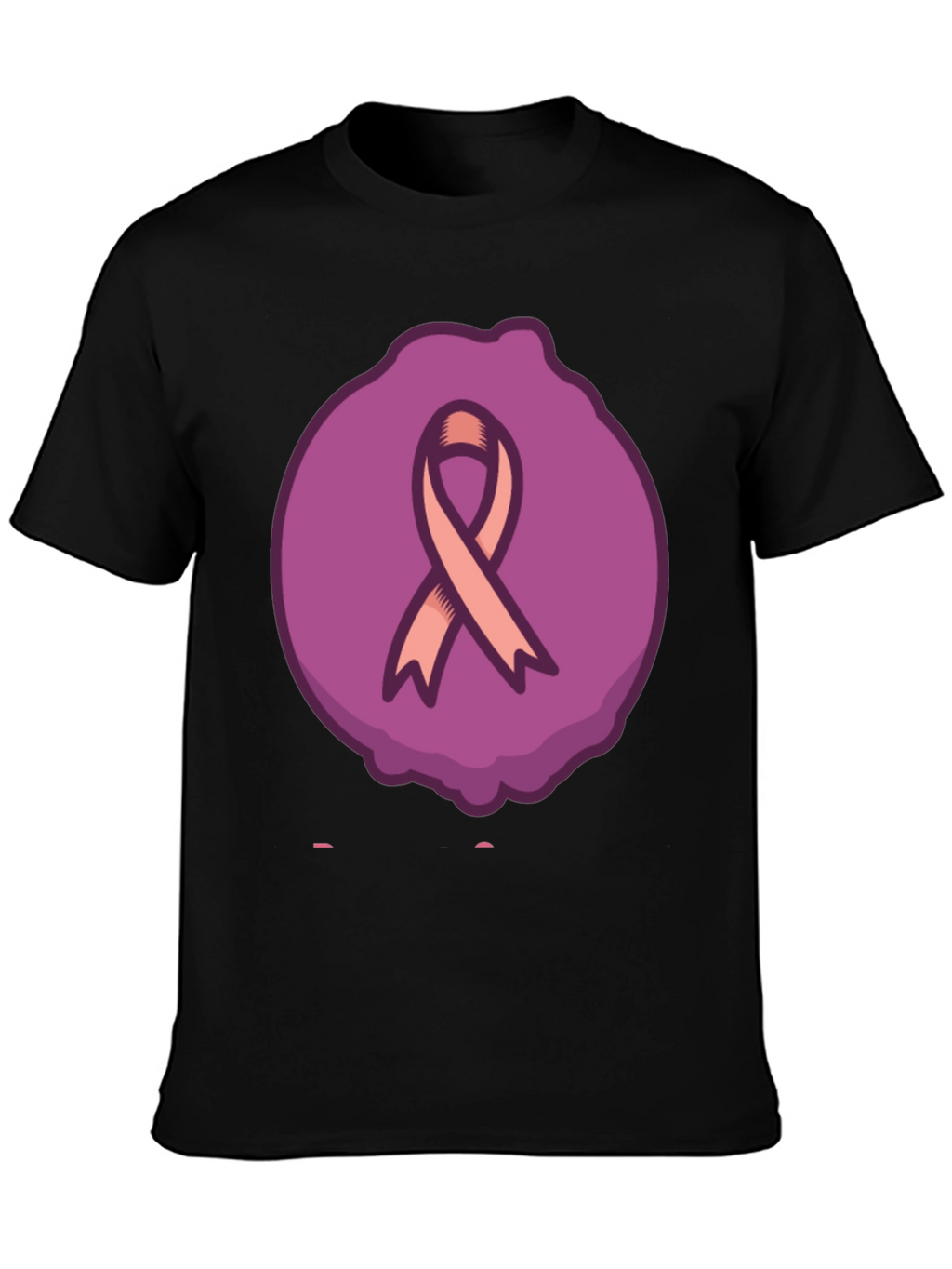 Ribbon Graphic Tee - Support Awareness