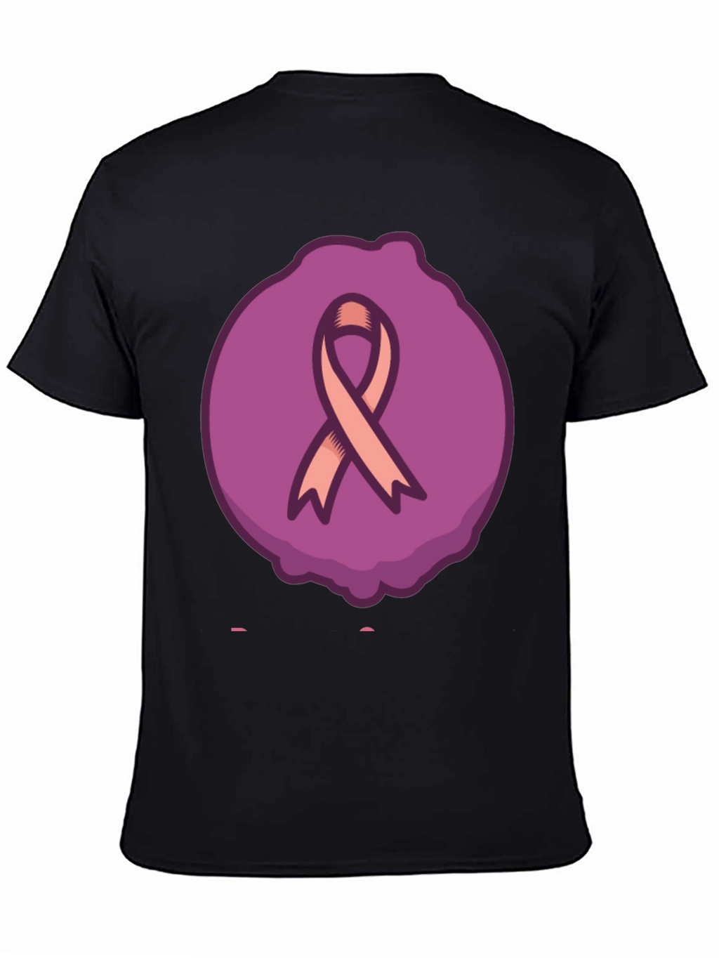 Ribbon Graphic Tee - Support Awareness