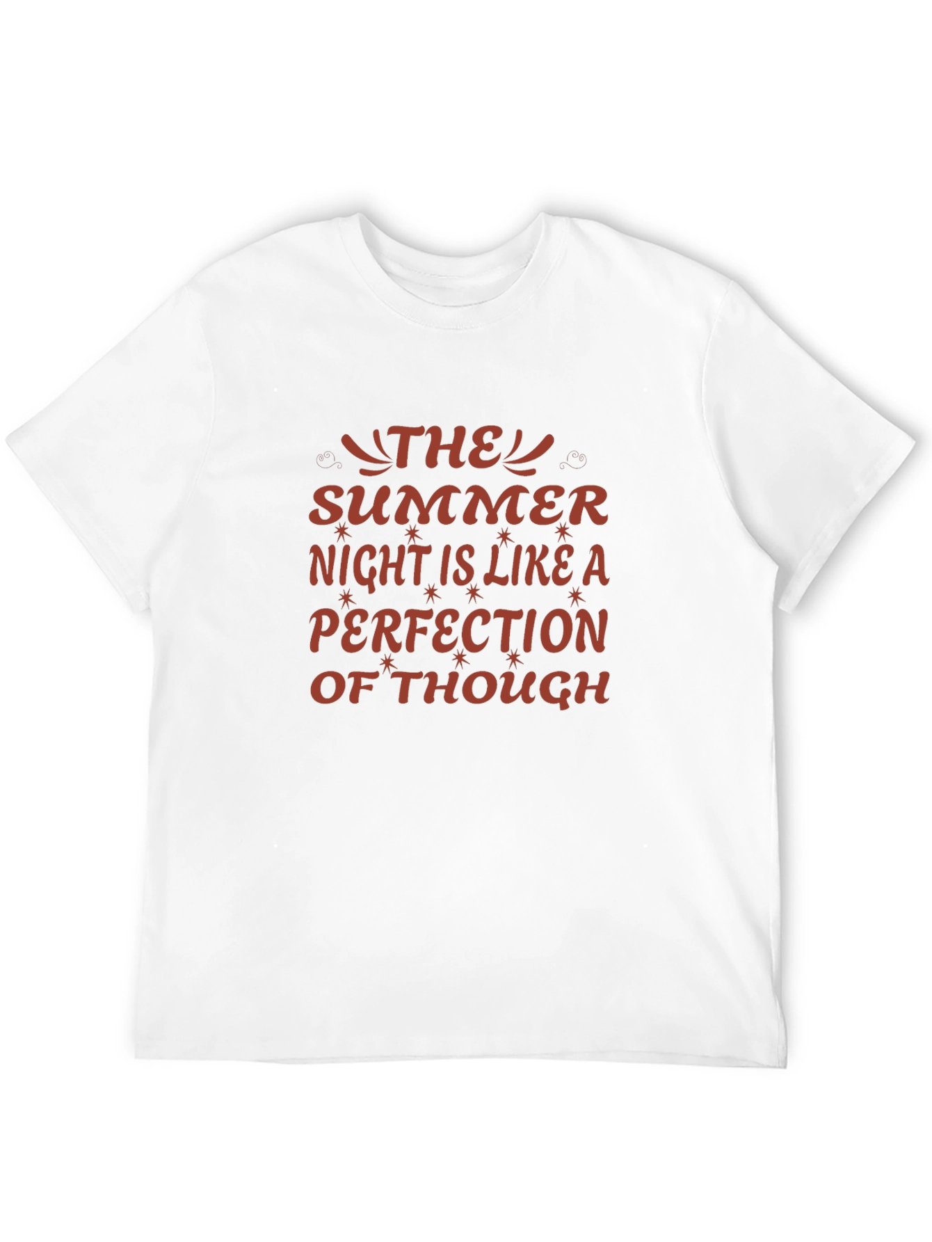 Summer Night Perfection Graphic Tee - Black