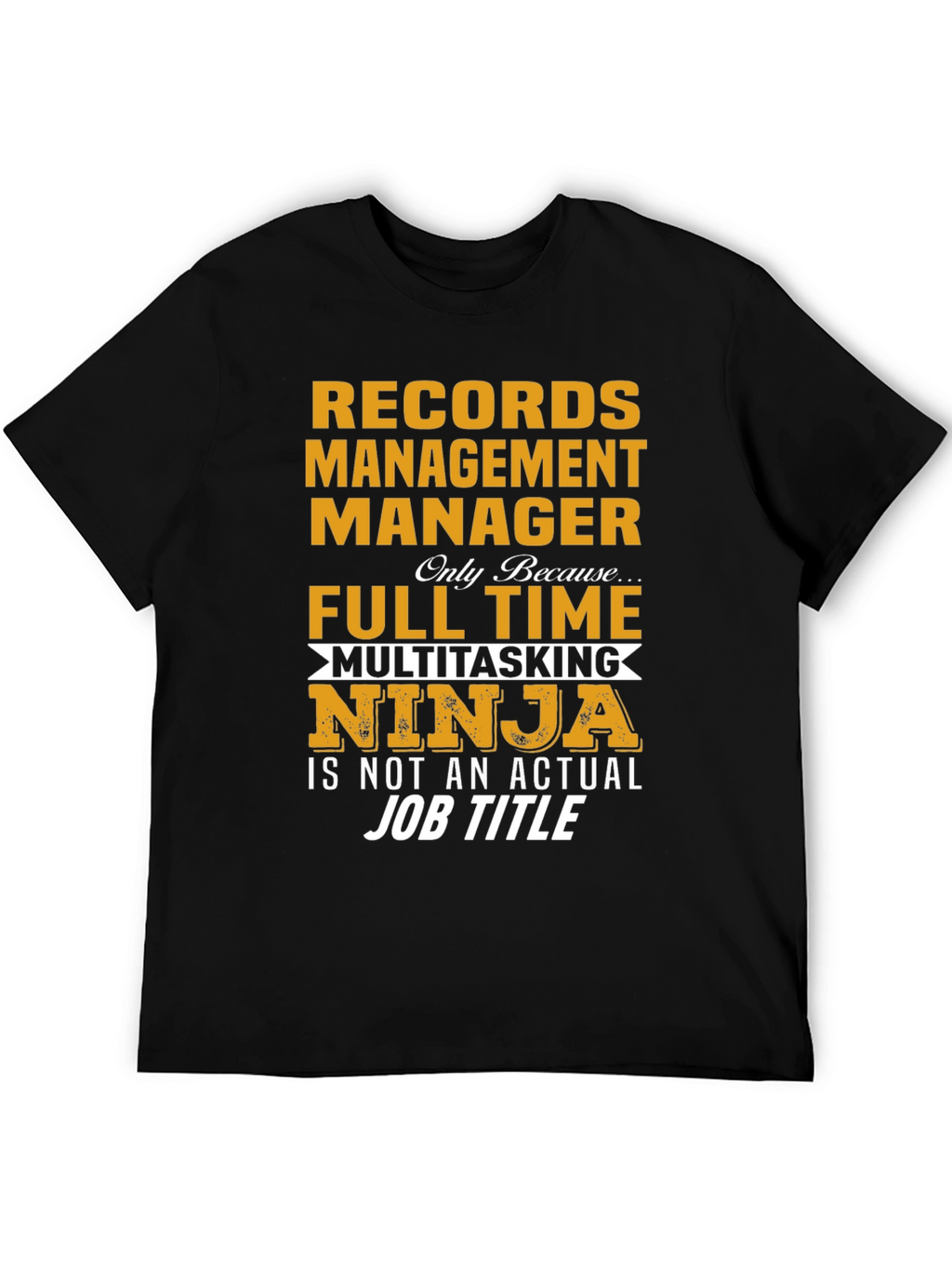 Records Management Ninja T-Shirt
