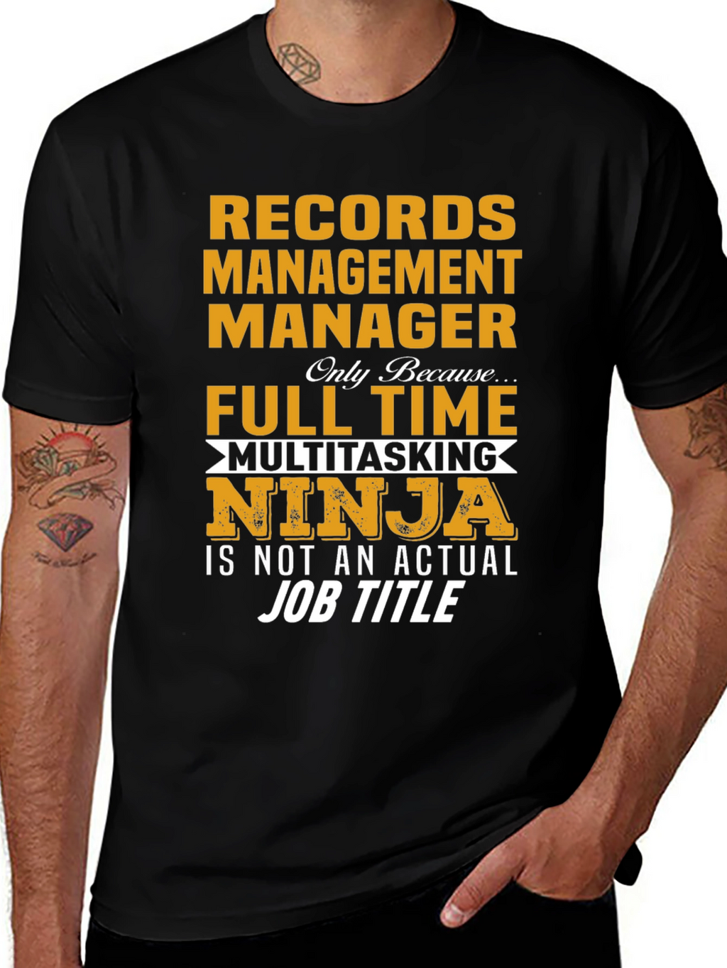 Records Management Ninja T-Shirt