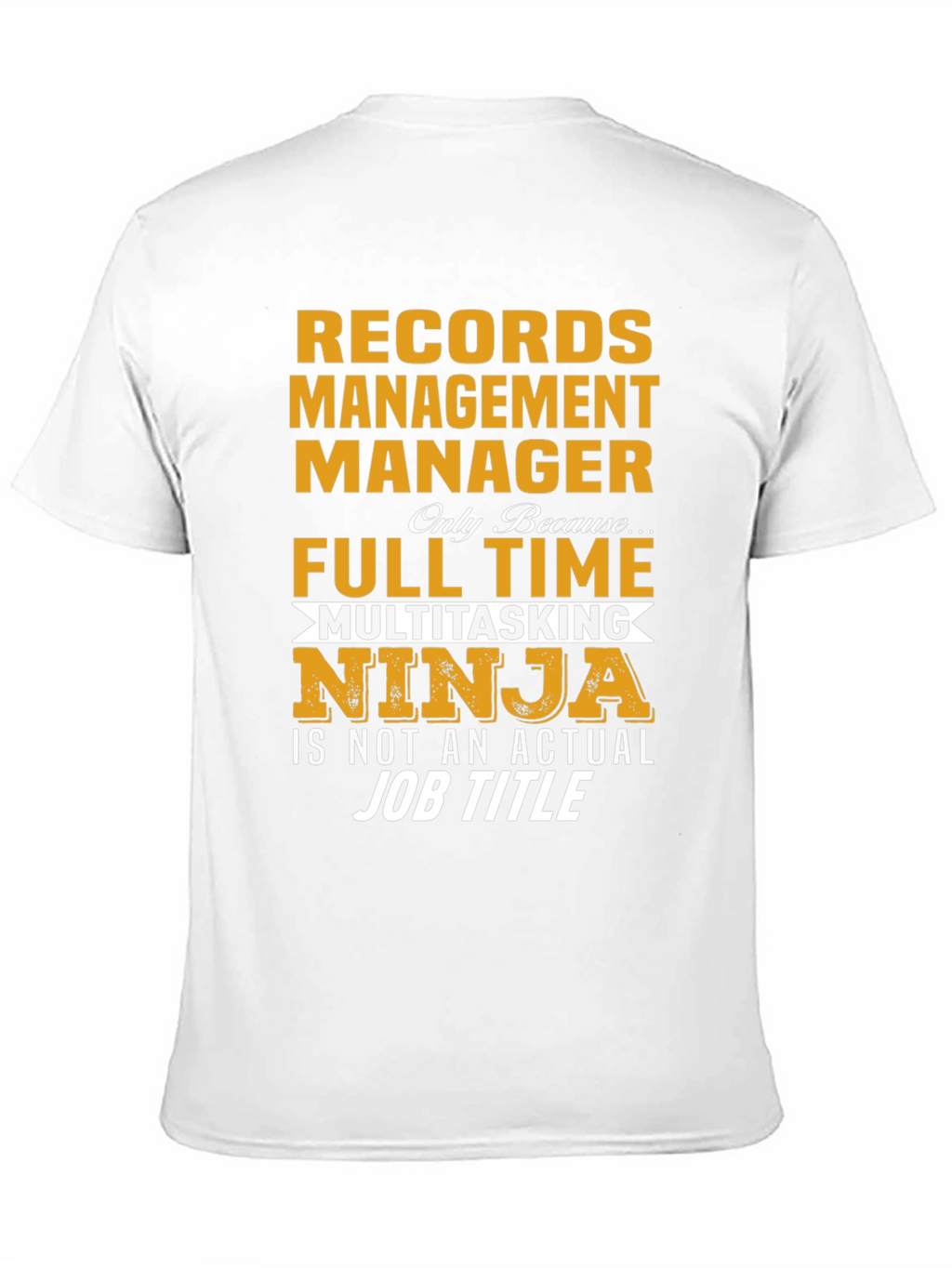 Records Management Ninja T-Shirt