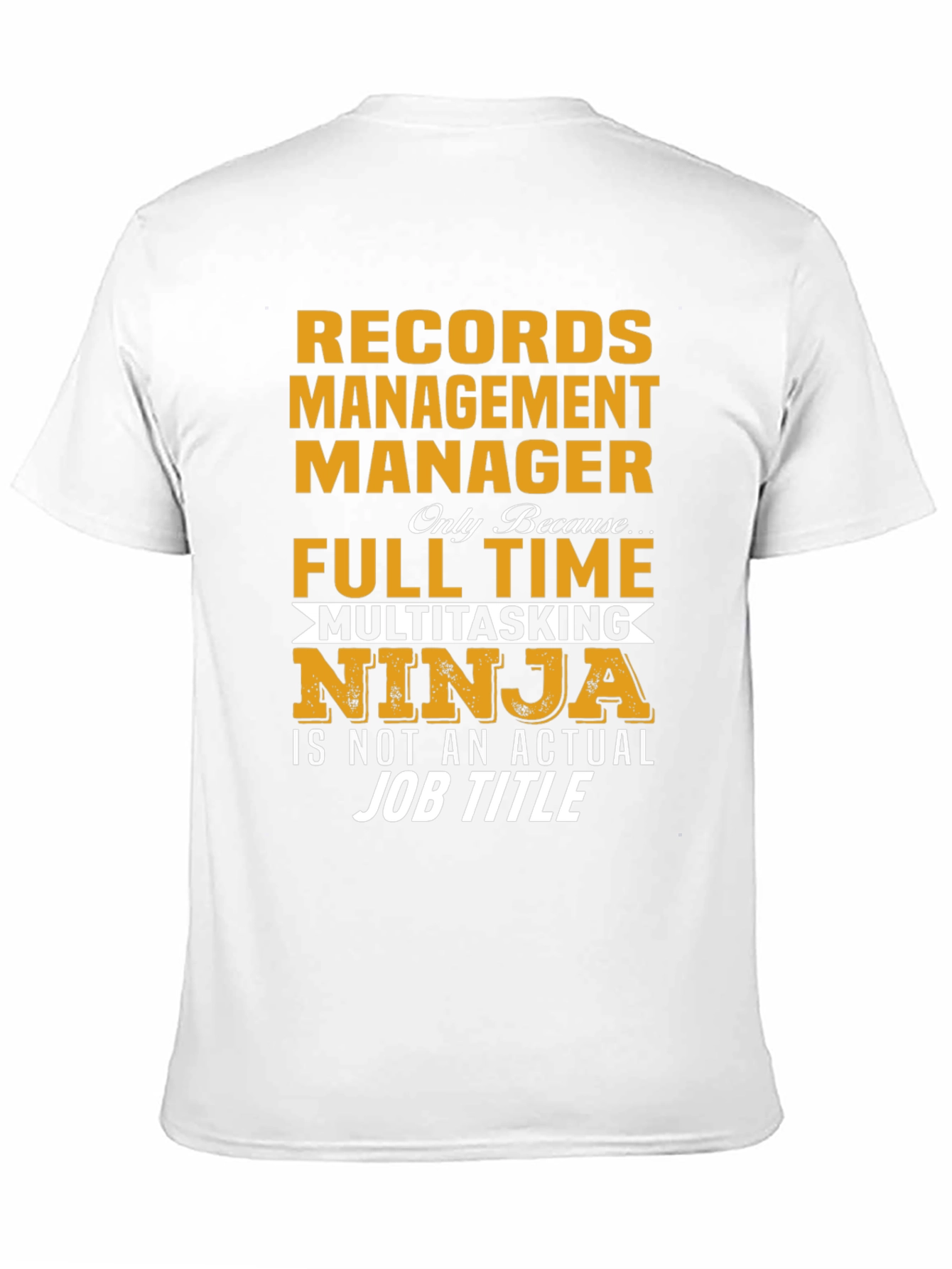 Records Management Ninja T-Shirt