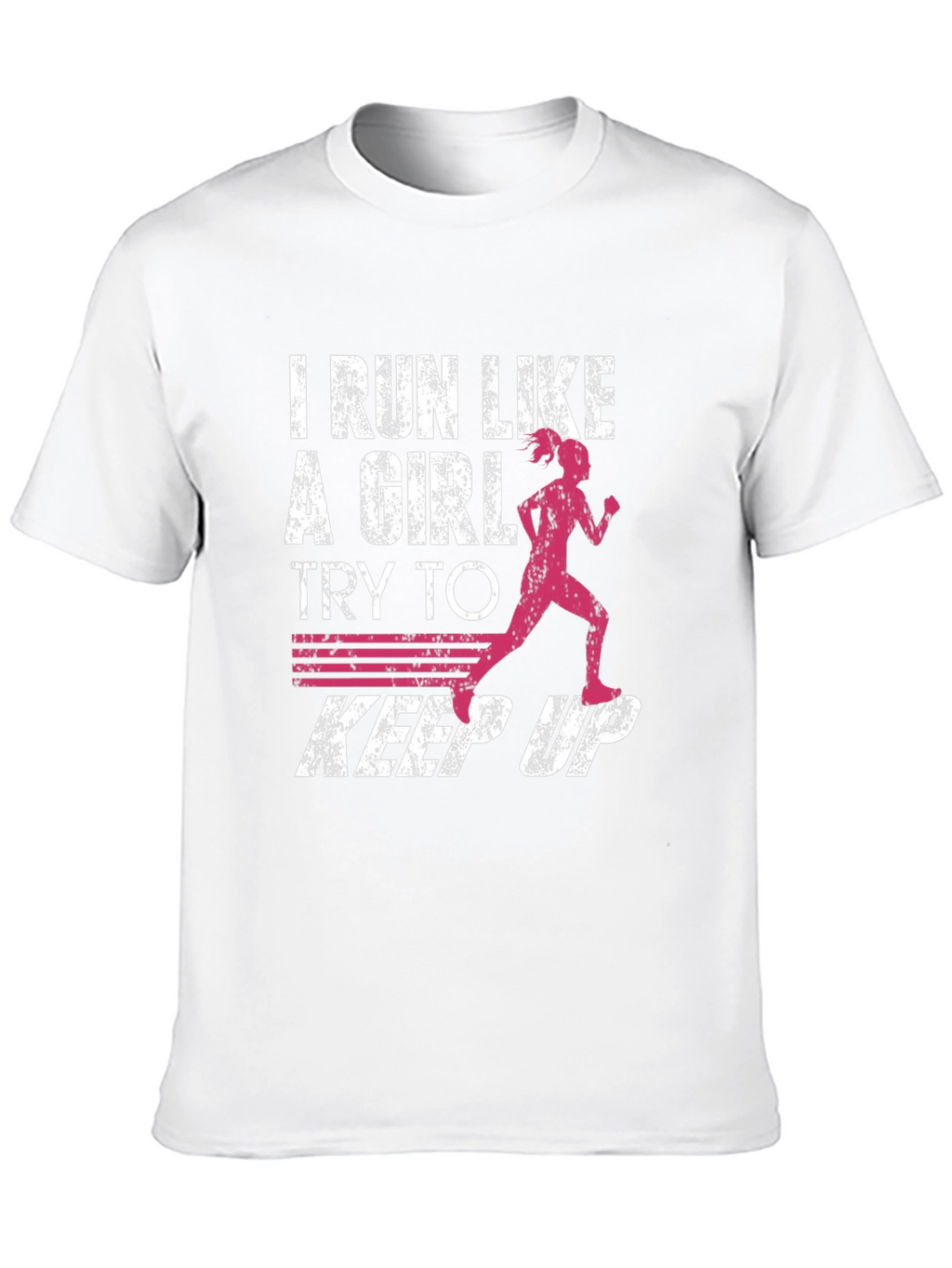 I Run Like A Girl Graphic Tee
