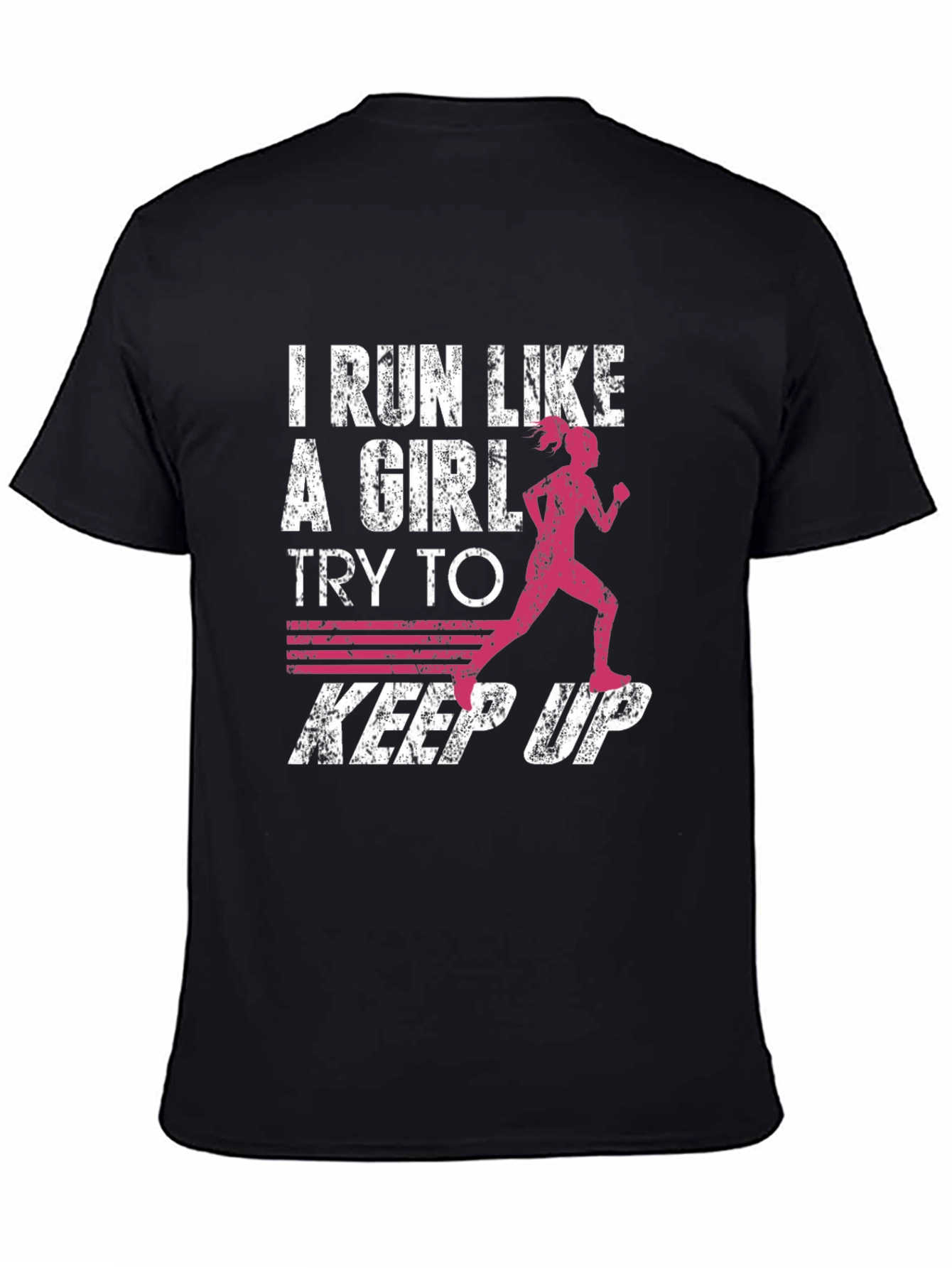 I Run Like A Girl Graphic Tee