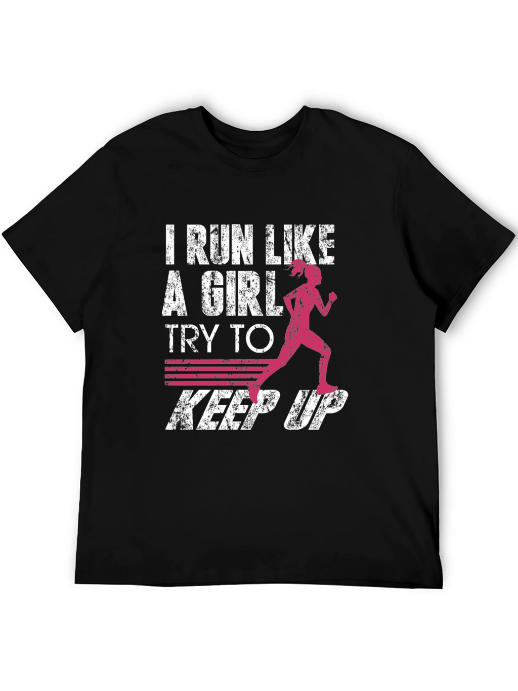 I Run Like A Girl Graphic Tee