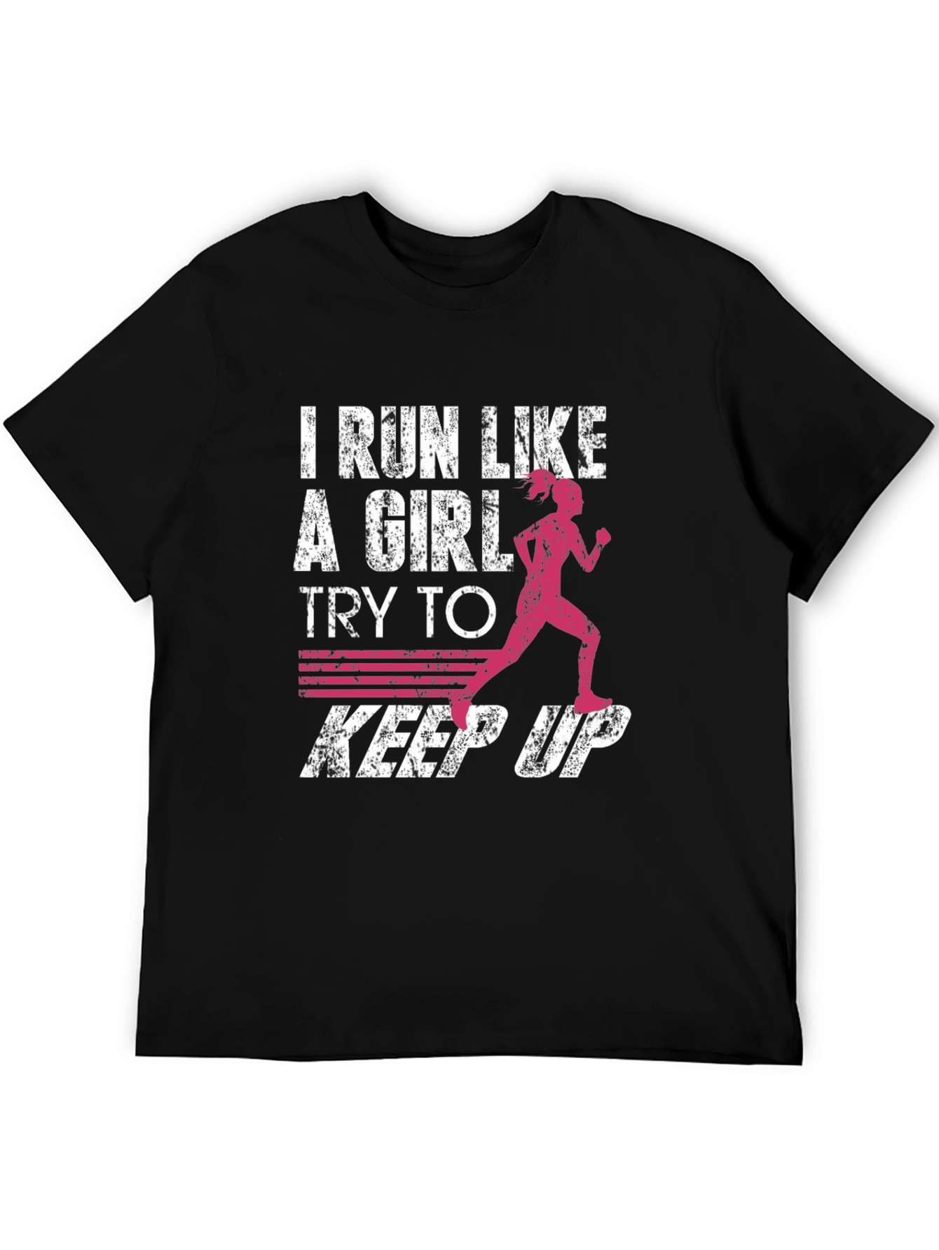 I Run Like A Girl Graphic Tee