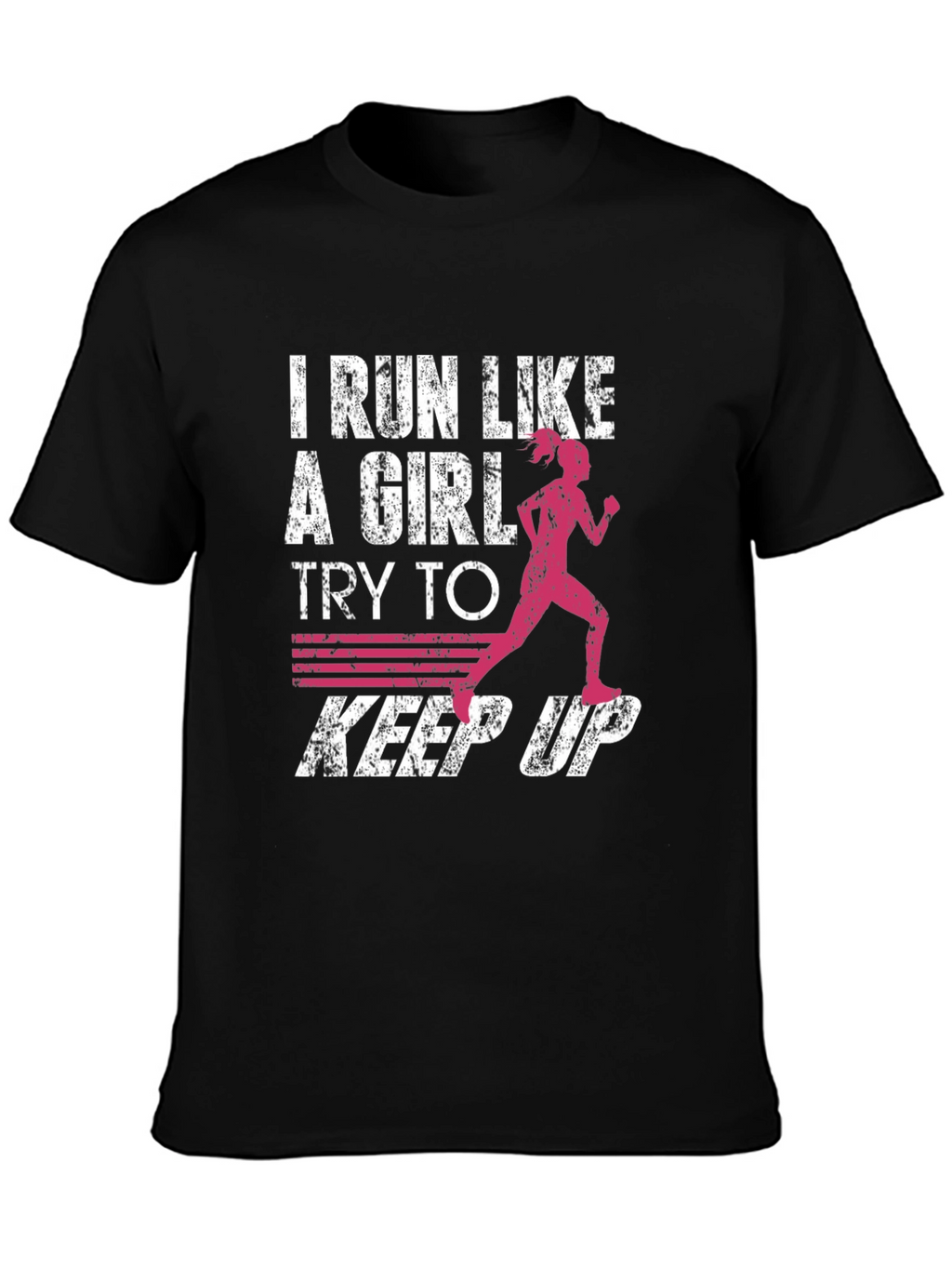 I Run Like A Girl Graphic Tee