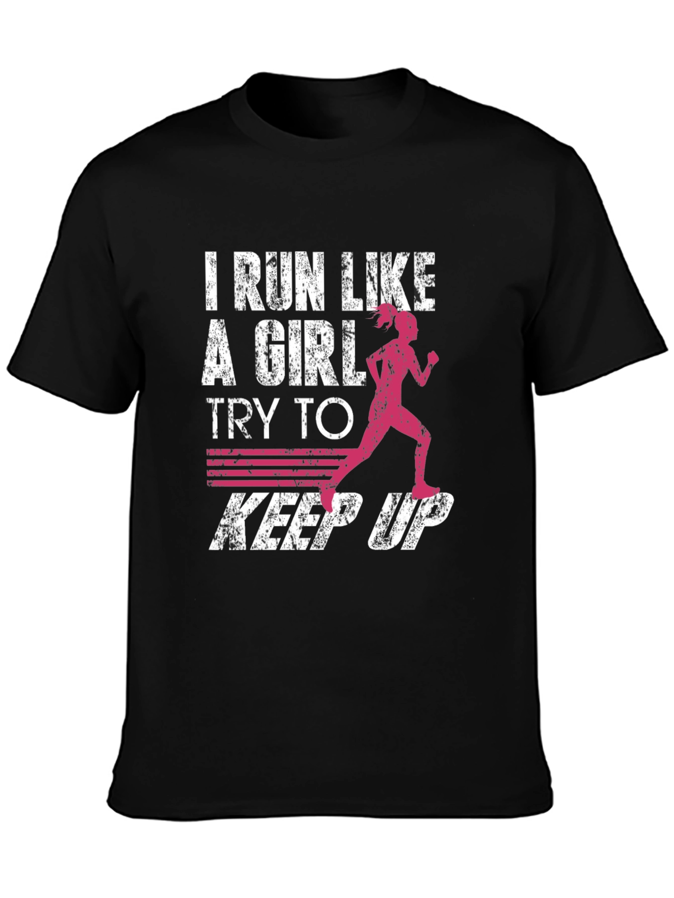 I Run Like A Girl Graphic Tee