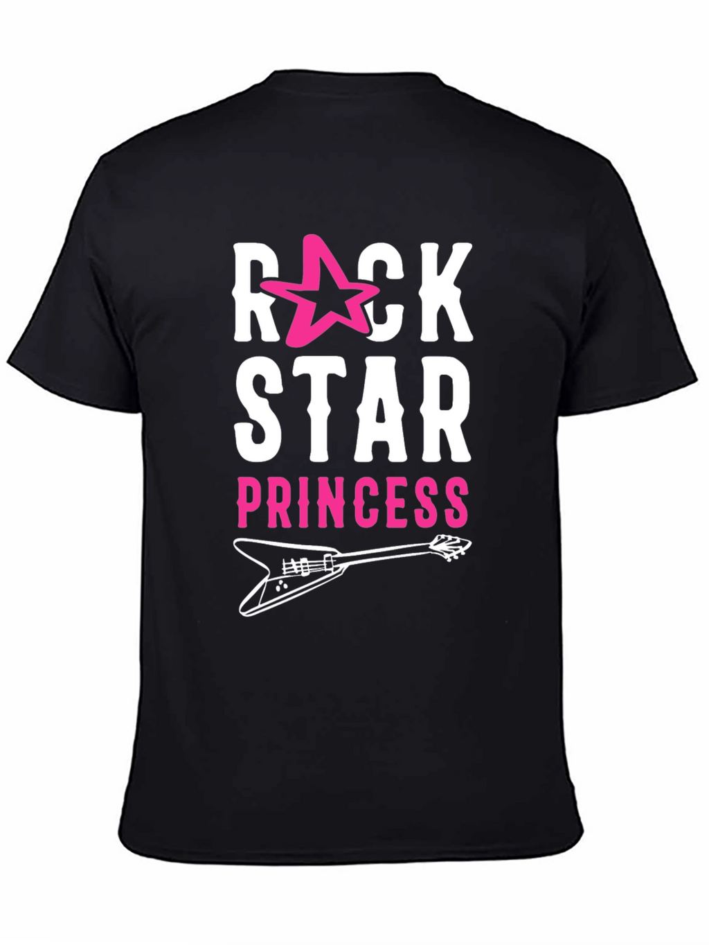 Rock Star Princess T-Shirt - Black