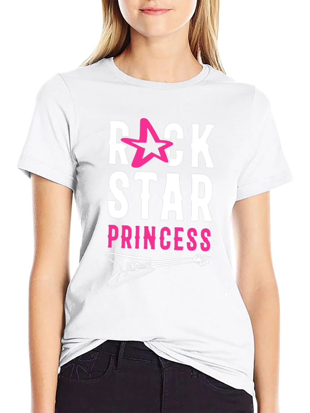 Rock Star Princess T-Shirt - Black