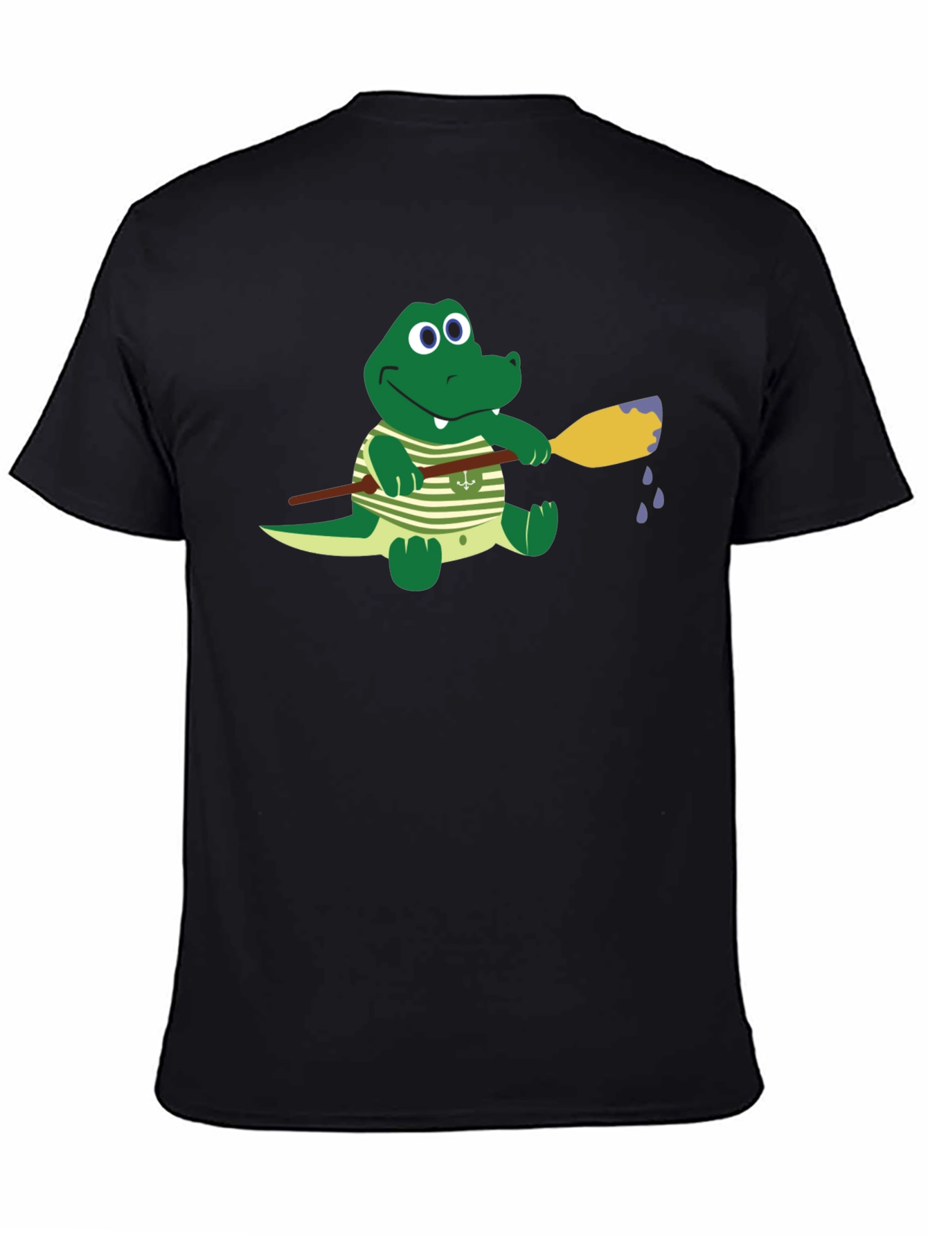 Gator Paddle T-Shirt - Comfortable Cotton Crew Neck