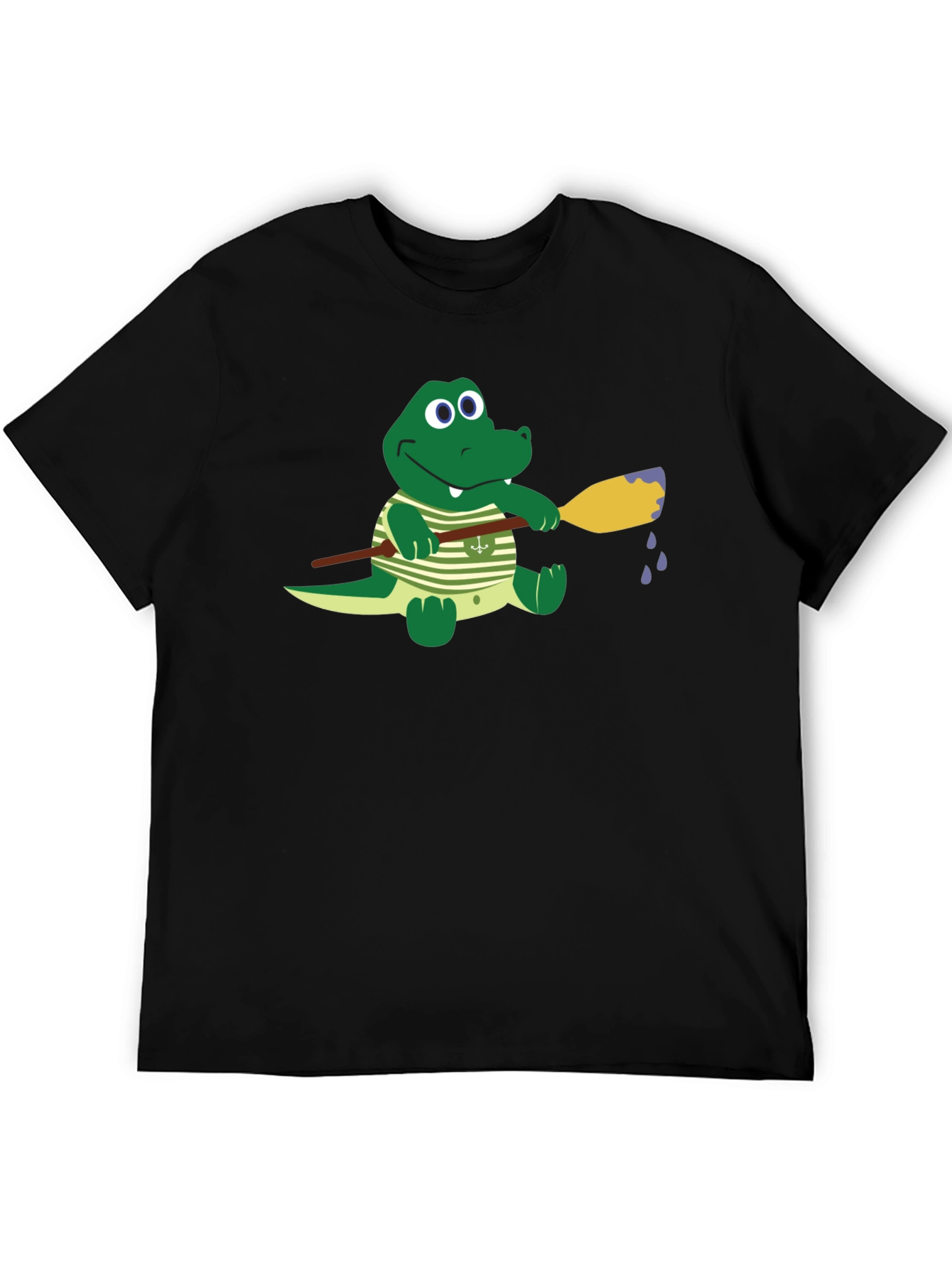 Gator Paddle T-Shirt - Comfortable Cotton Crew Neck