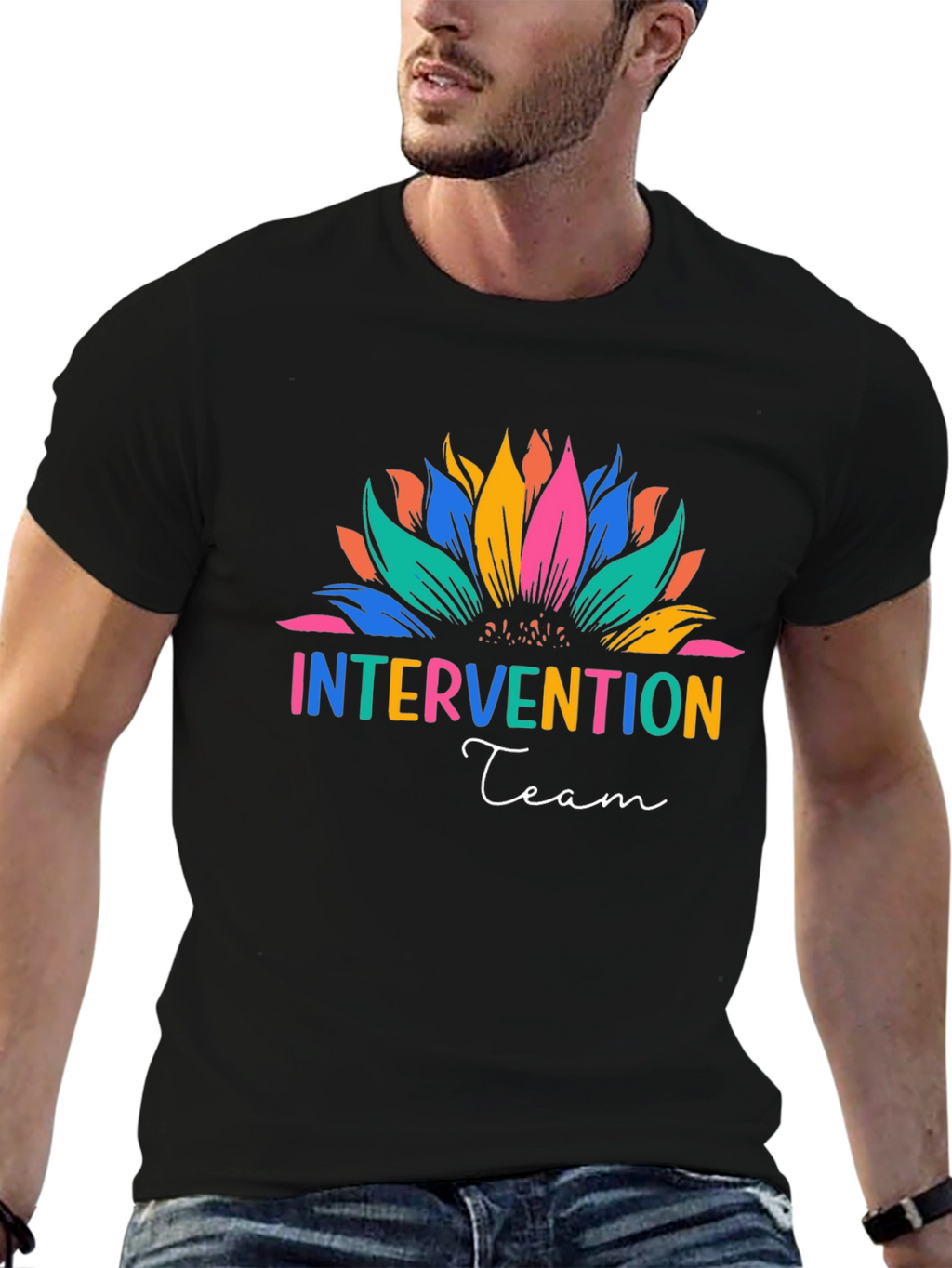 Intervention Team Sunflower Graphic Tee