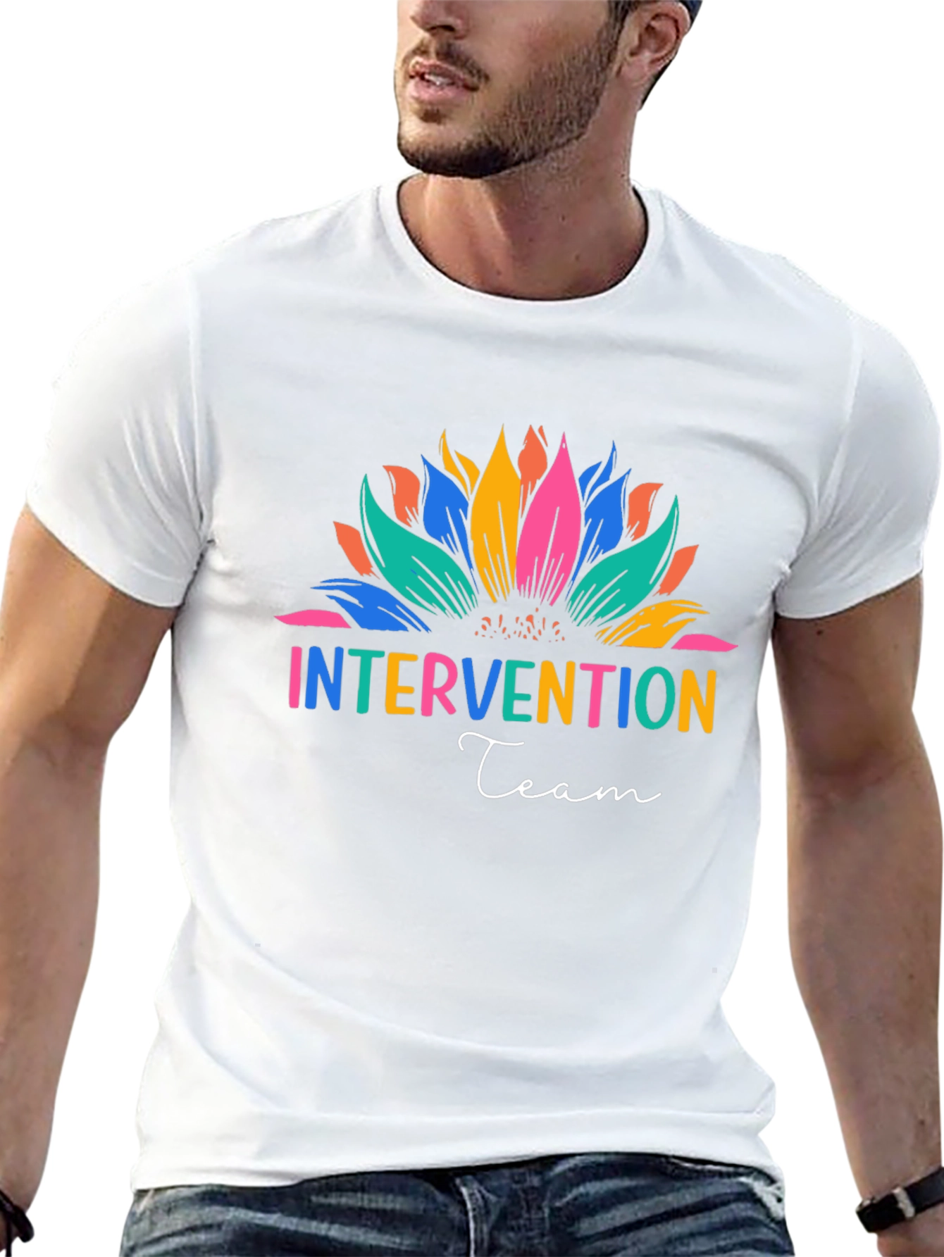 Intervention Team Sunflower Graphic Tee