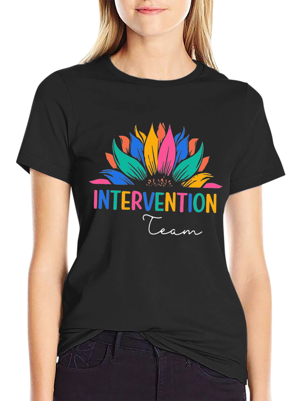 Intervention Team Sunflower Graphic Tee