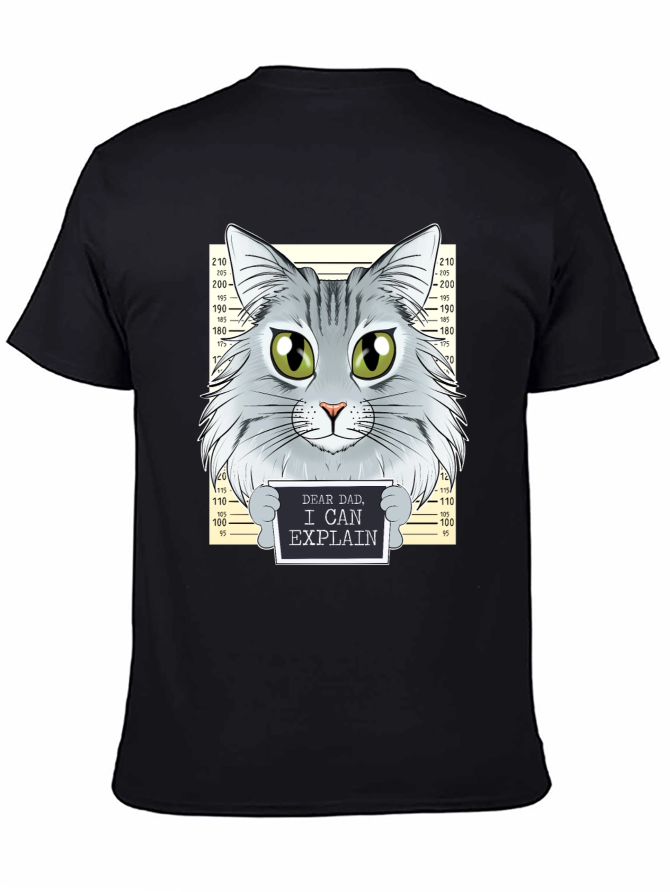 Dear Dad Funny Cat T-Shirt