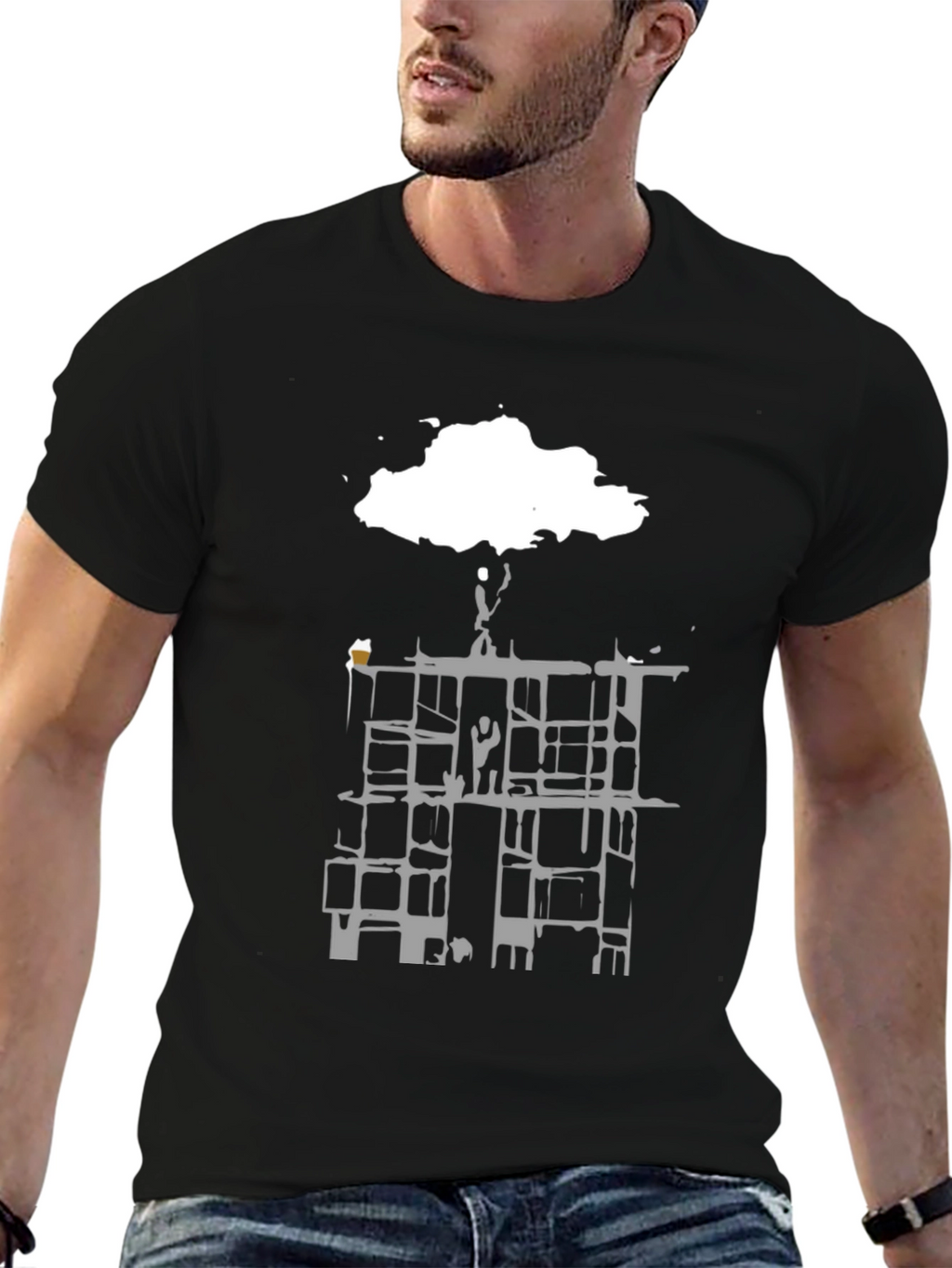 Abstract Cityscape T-Shirt