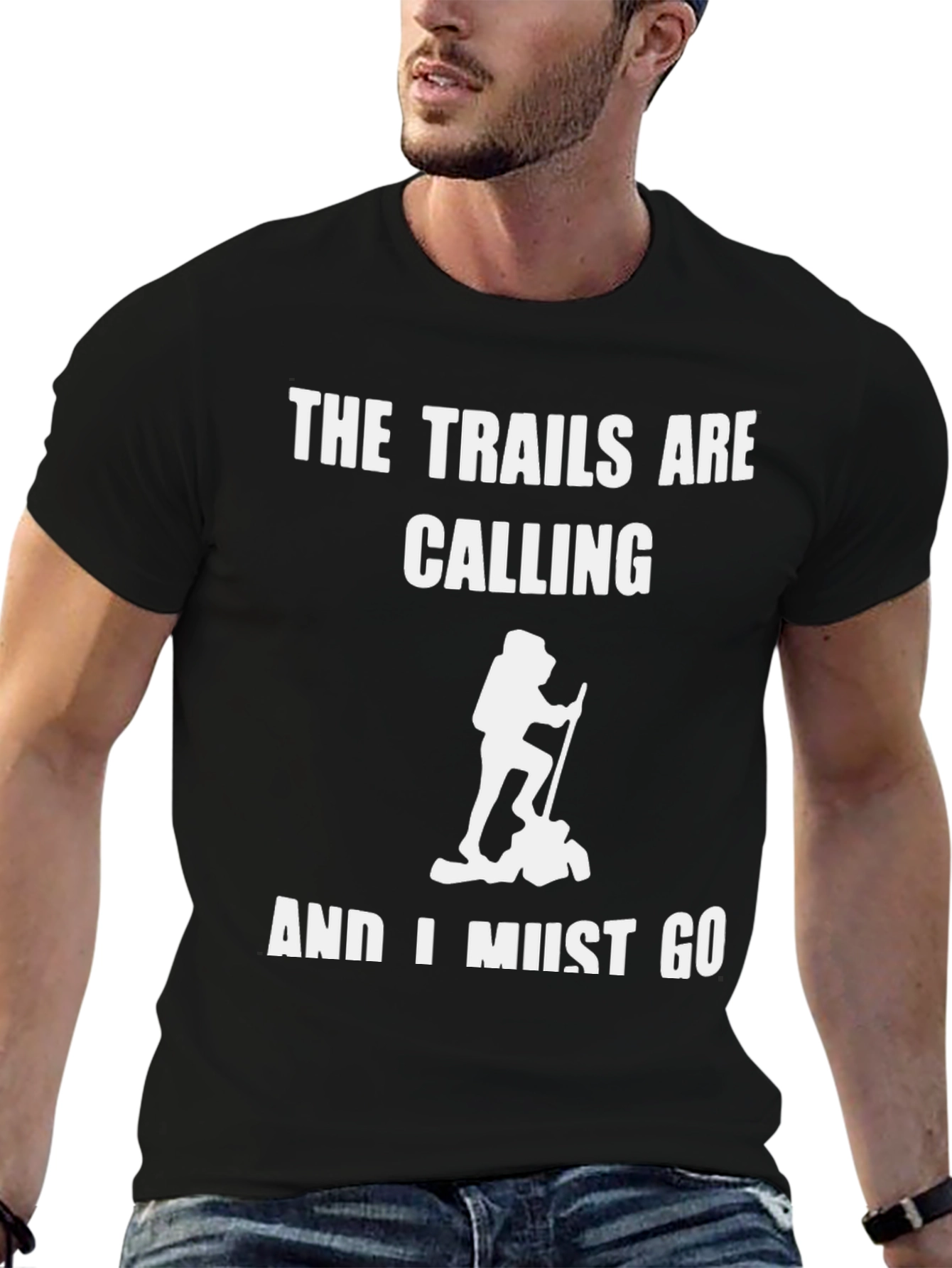 Trails Are Calling T-Shirt Hiking Outdoors Adventure