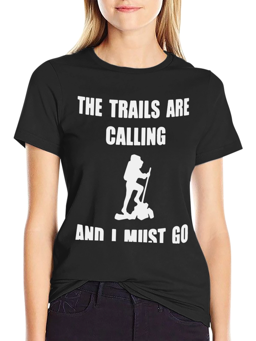 Trails Are Calling T-Shirt Hiking Outdoors Adventure