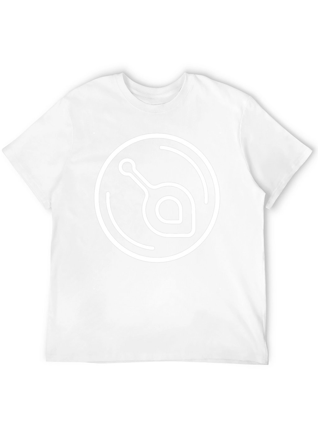 Stylish Black T-Shirt with Unique Graphic Design