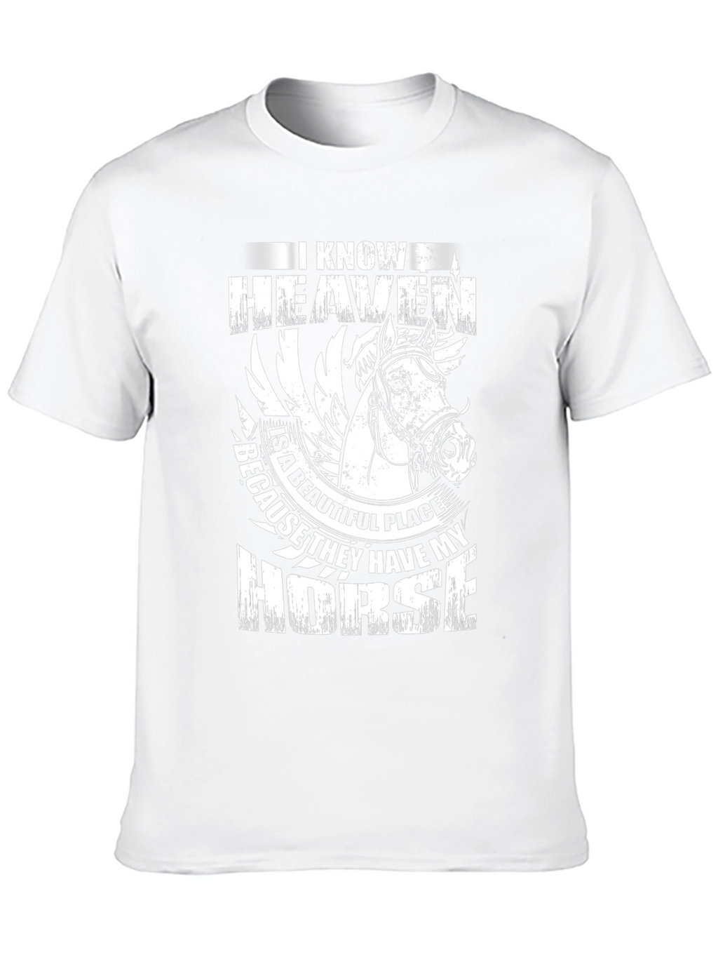 Horse Heaven T-Shirt - Beautiful Place Design